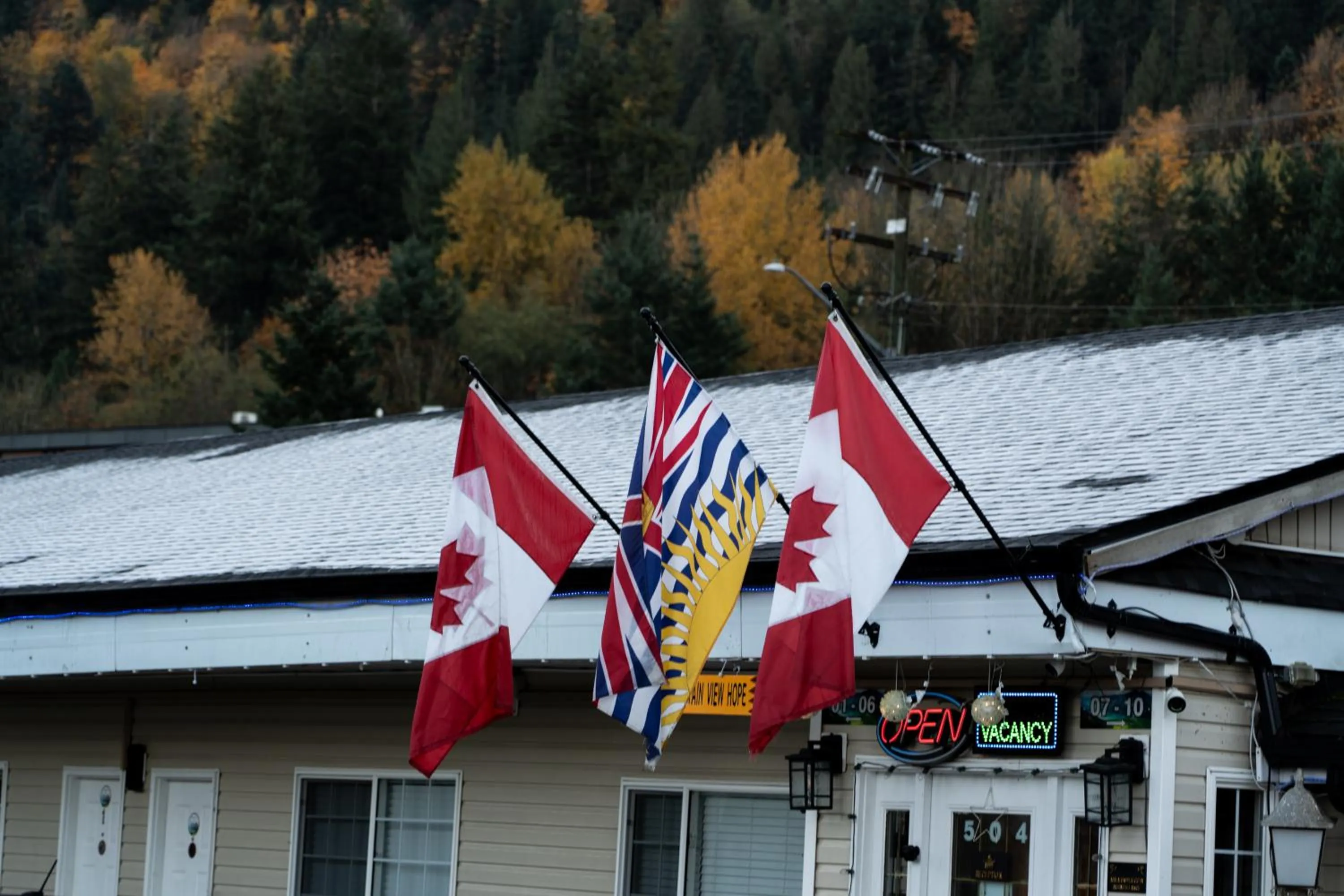 Property building in Mountain View Hope Motel
