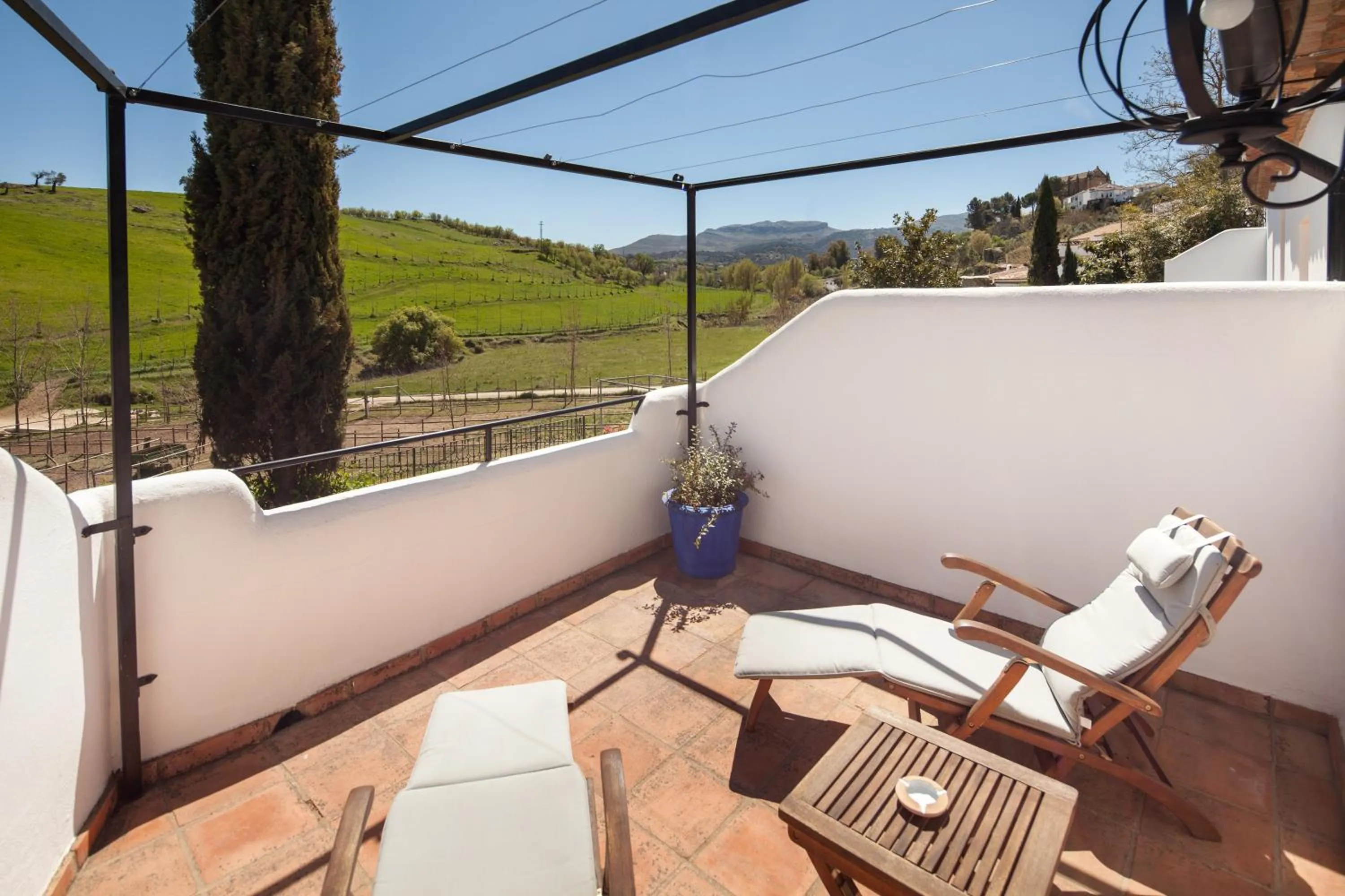 Balcony/Terrace in Alavera de los Baños