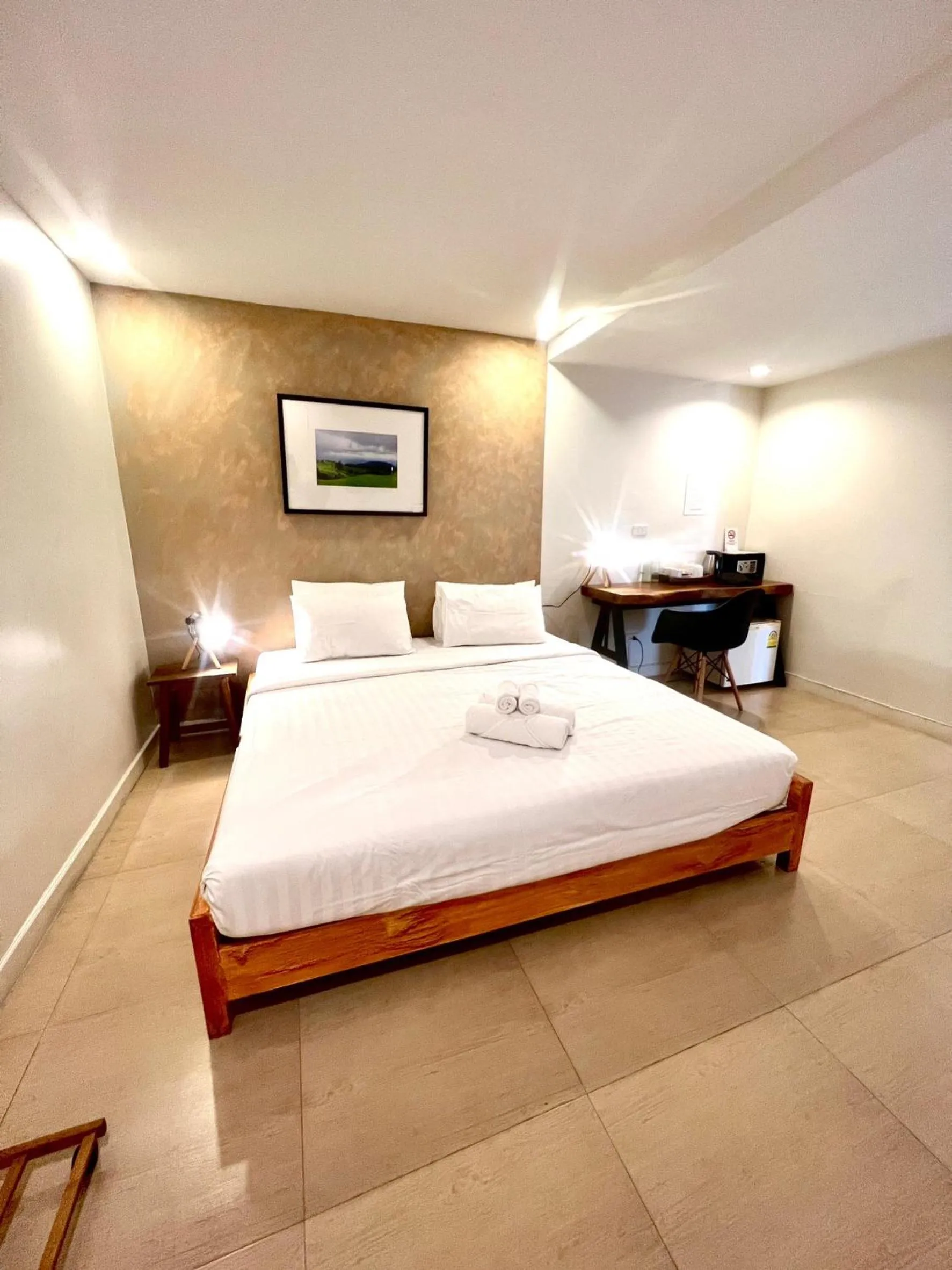 Bed in UDEE Cozy Hotel