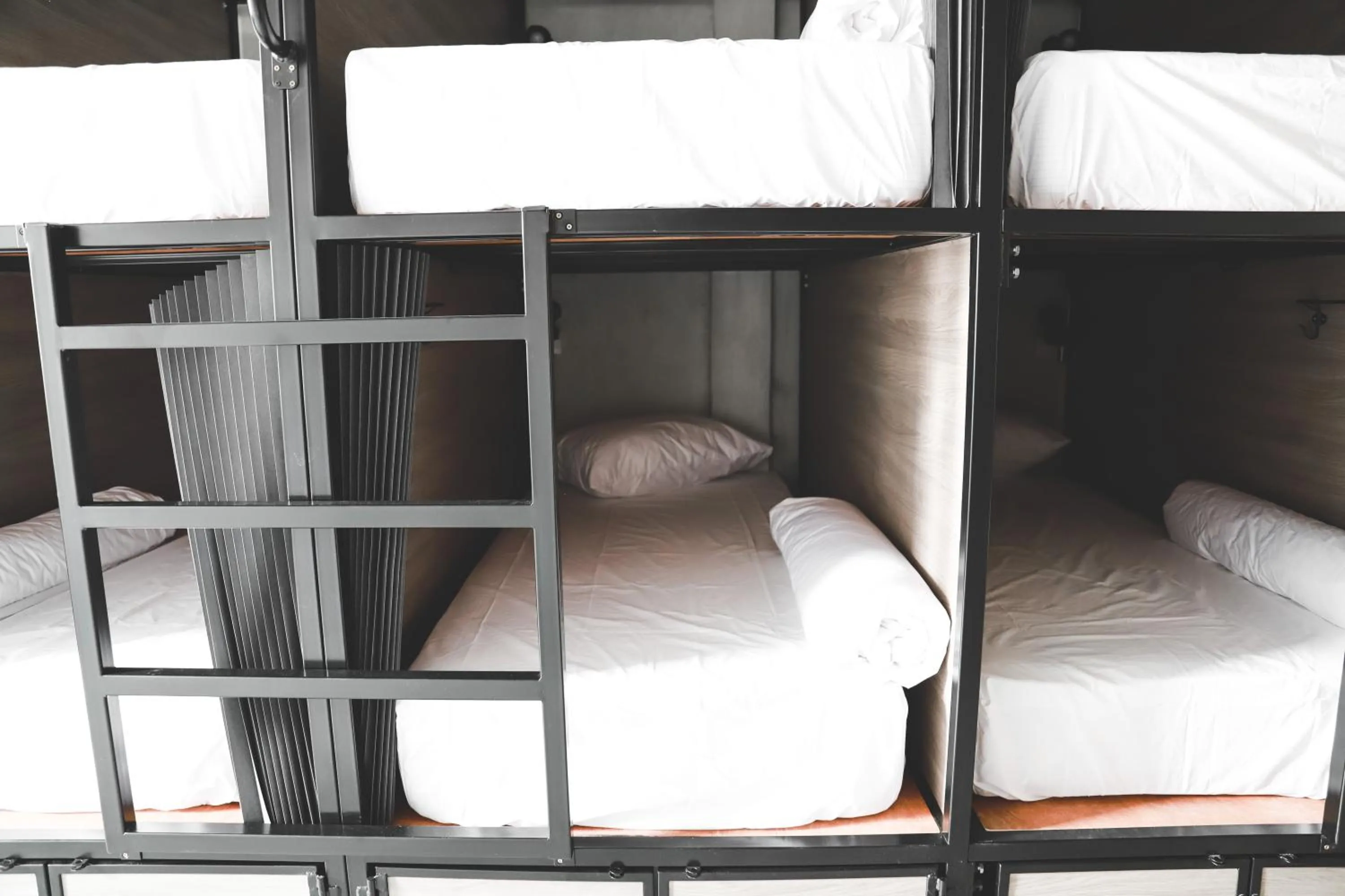 Bed in The Cube Hostel Khaosan