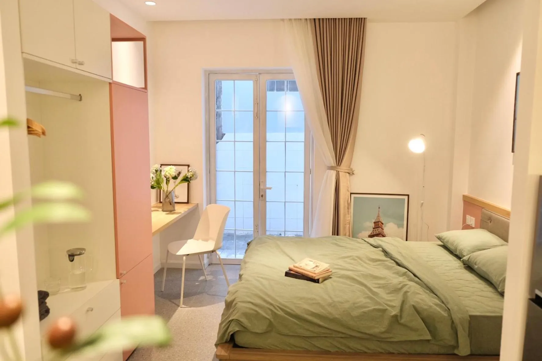 Photo of the whole room, Bed in M Village Living Cao Thắng