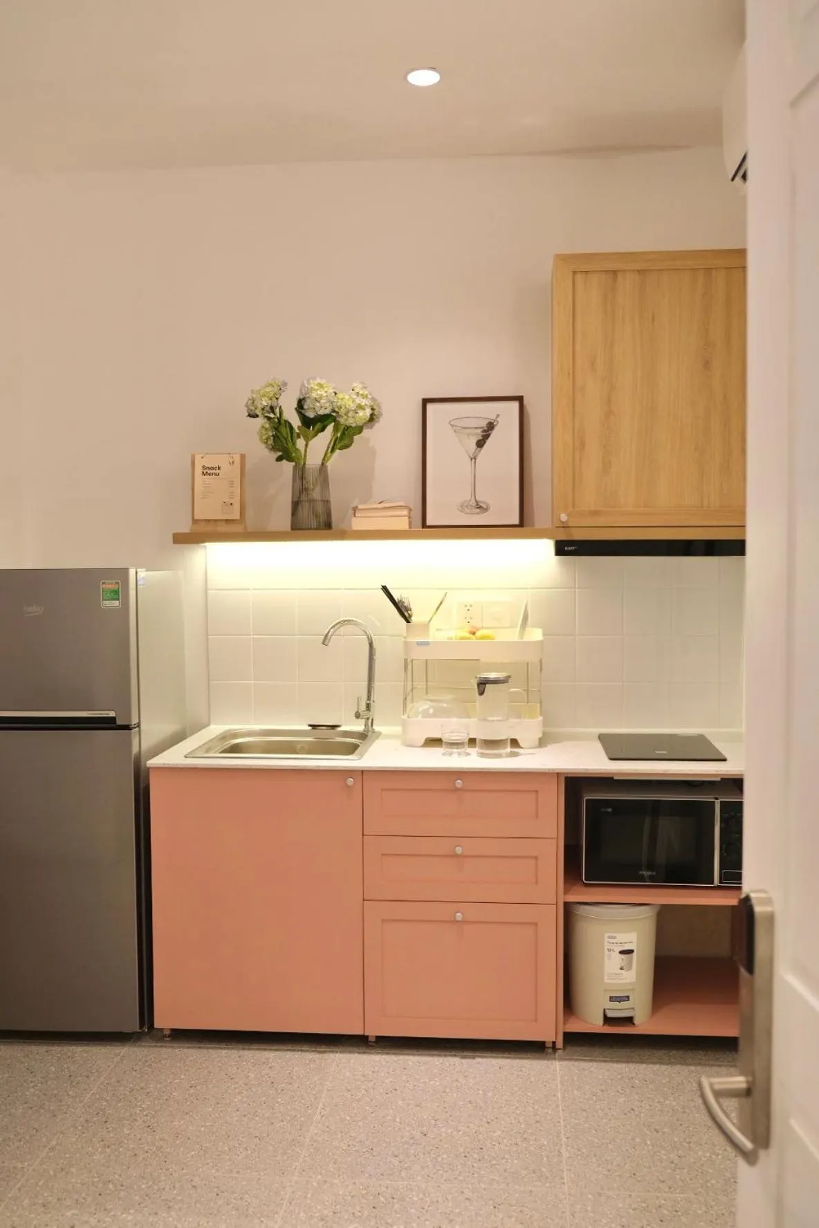 Kitchen or kitchenette in M Village Living Cao Thắng