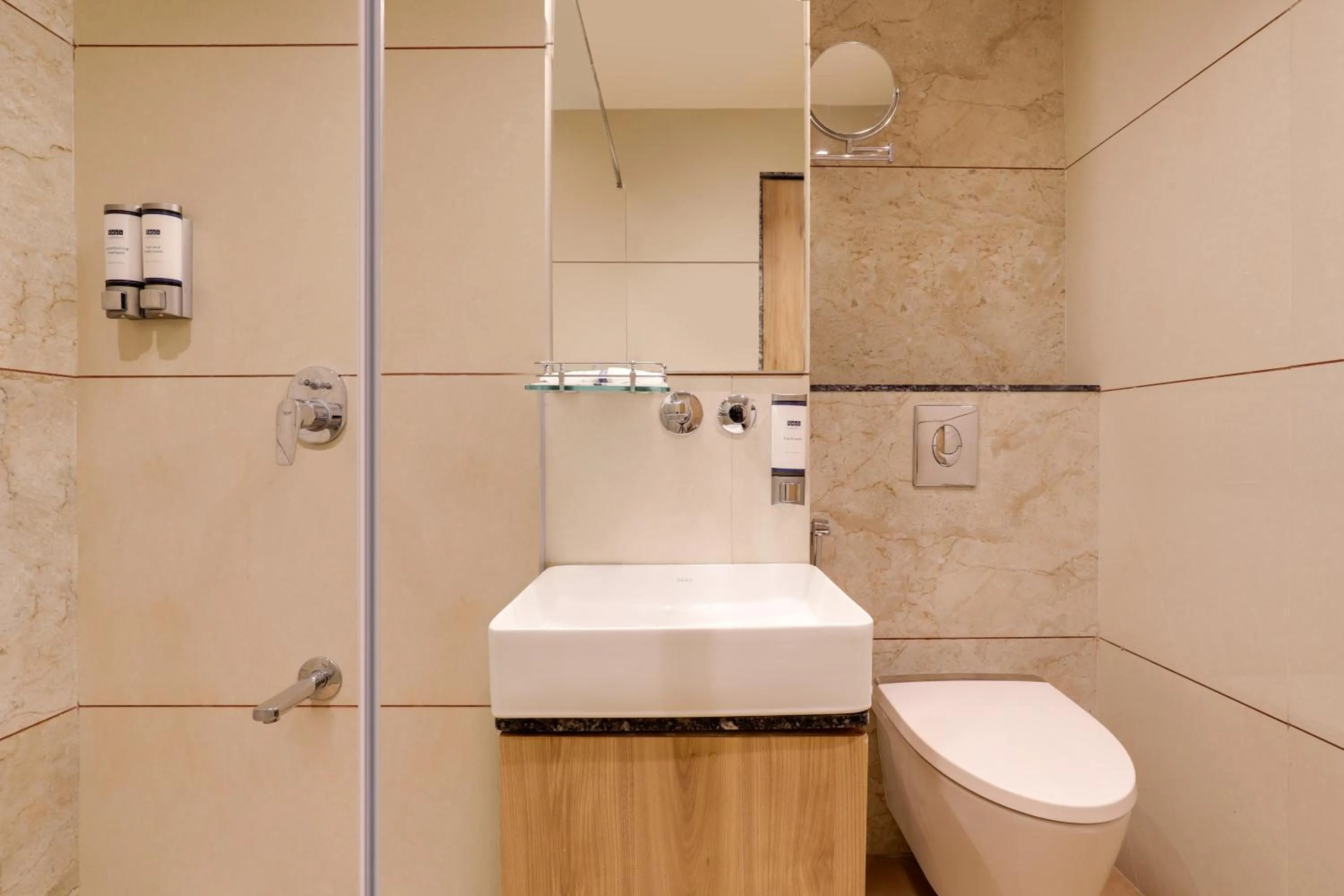 Bathroom in Keys Lite by Lemon Tree Hotels, Vadodara