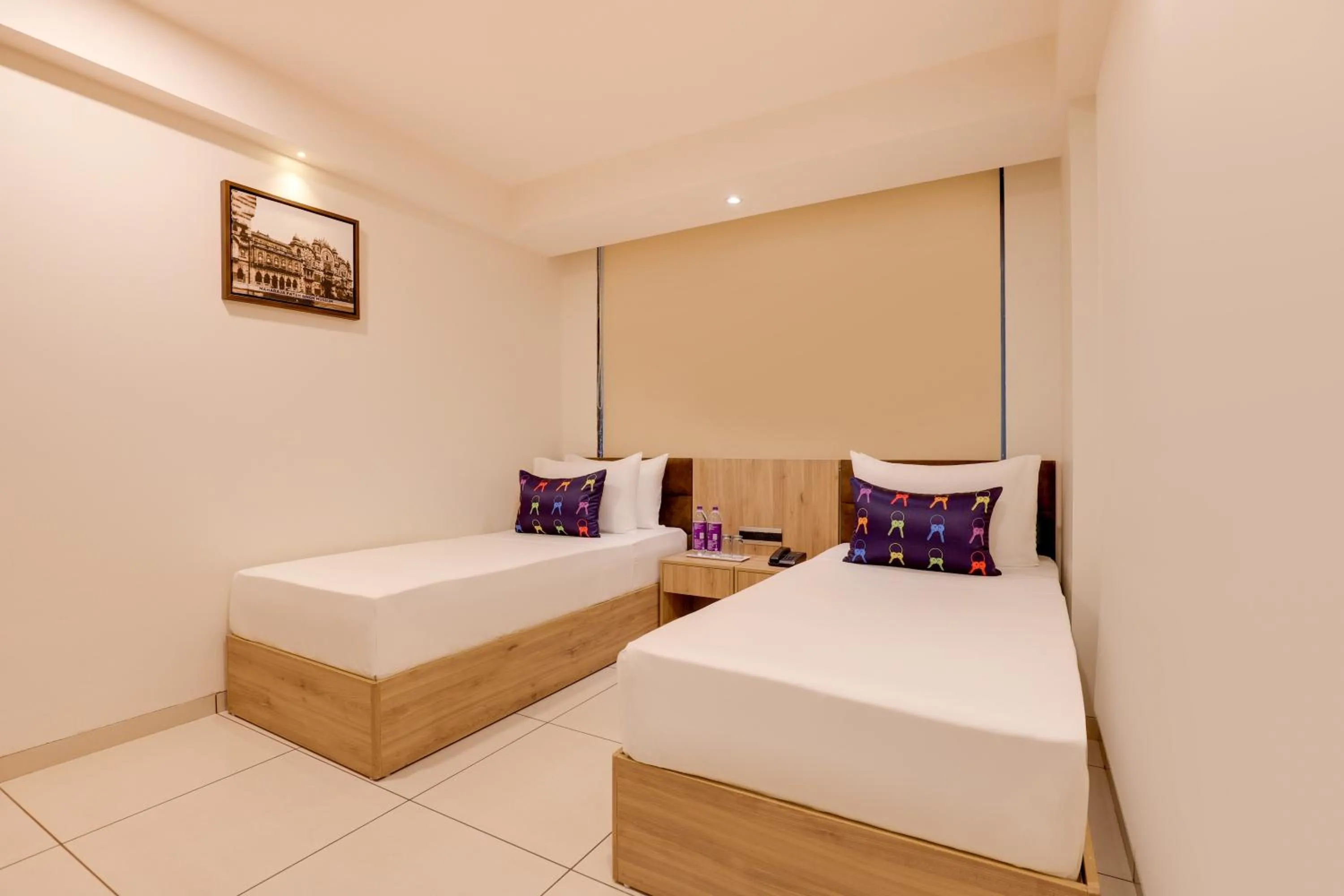 Bedroom, Bed in Keys Lite by Lemon Tree Hotels, Vadodara