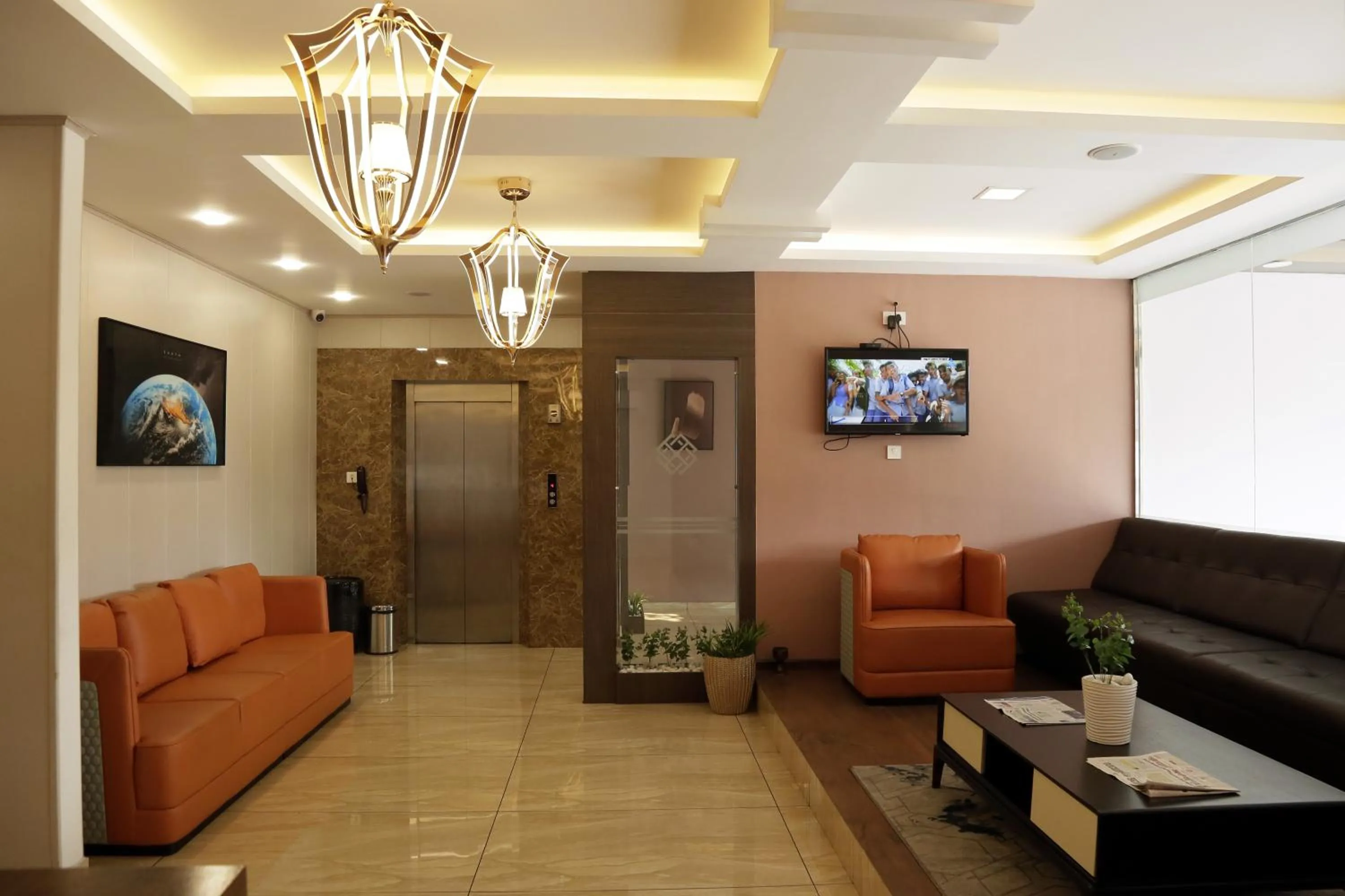 Seating area in ESQUINA RESIDENCY