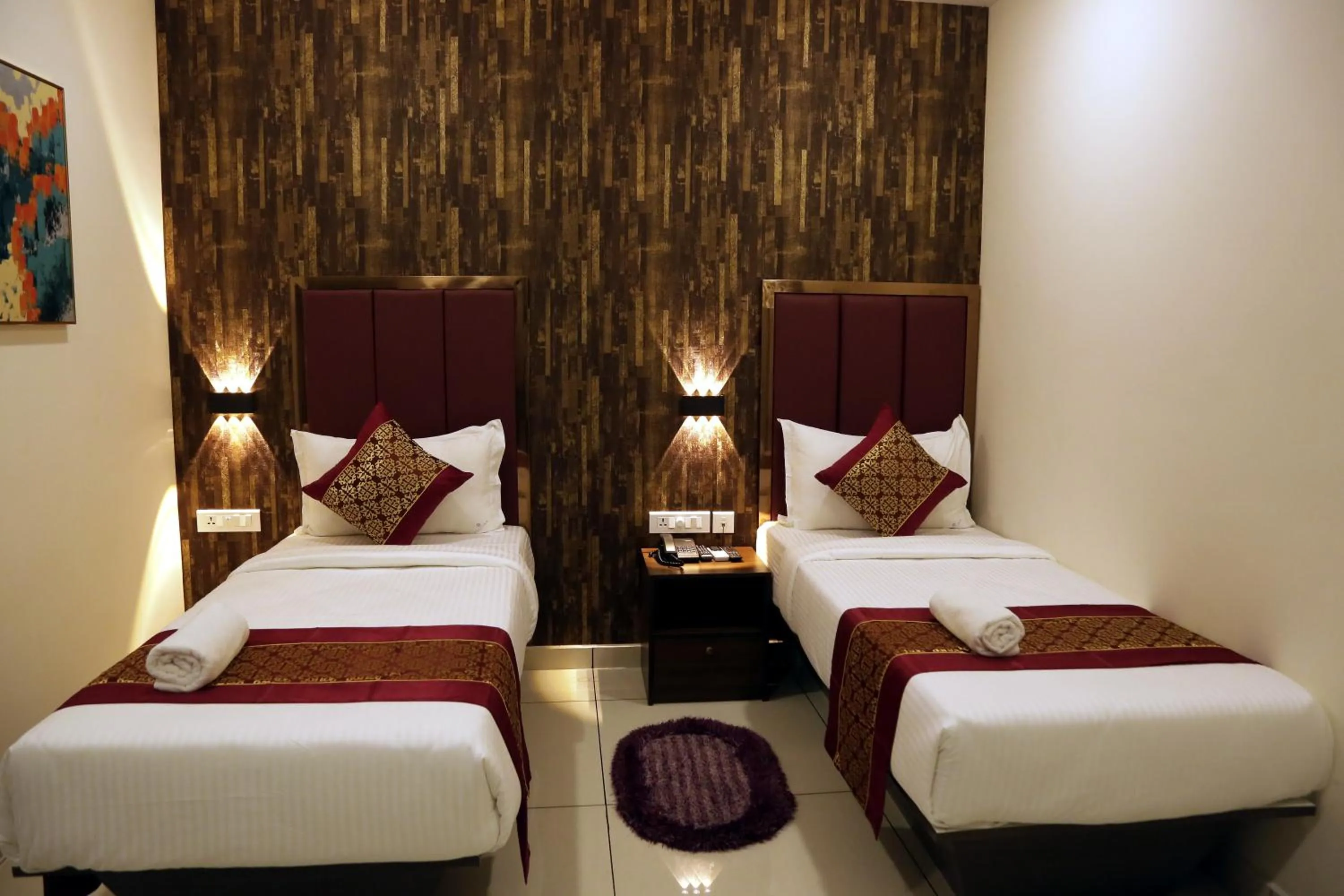 Bedroom, Bed in ESQUINA RESIDENCY