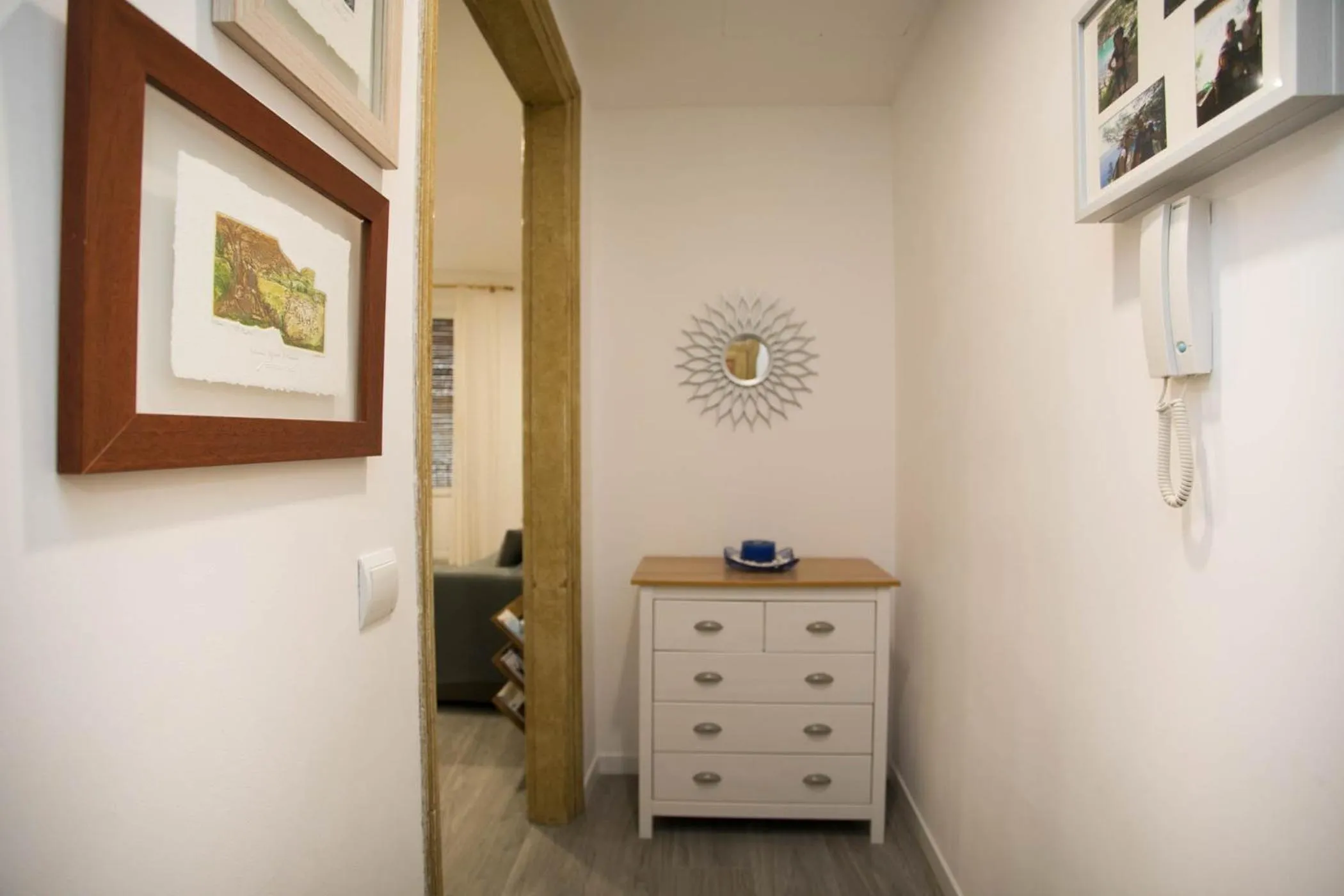 Lobby or reception in Apartament al cor de Begur