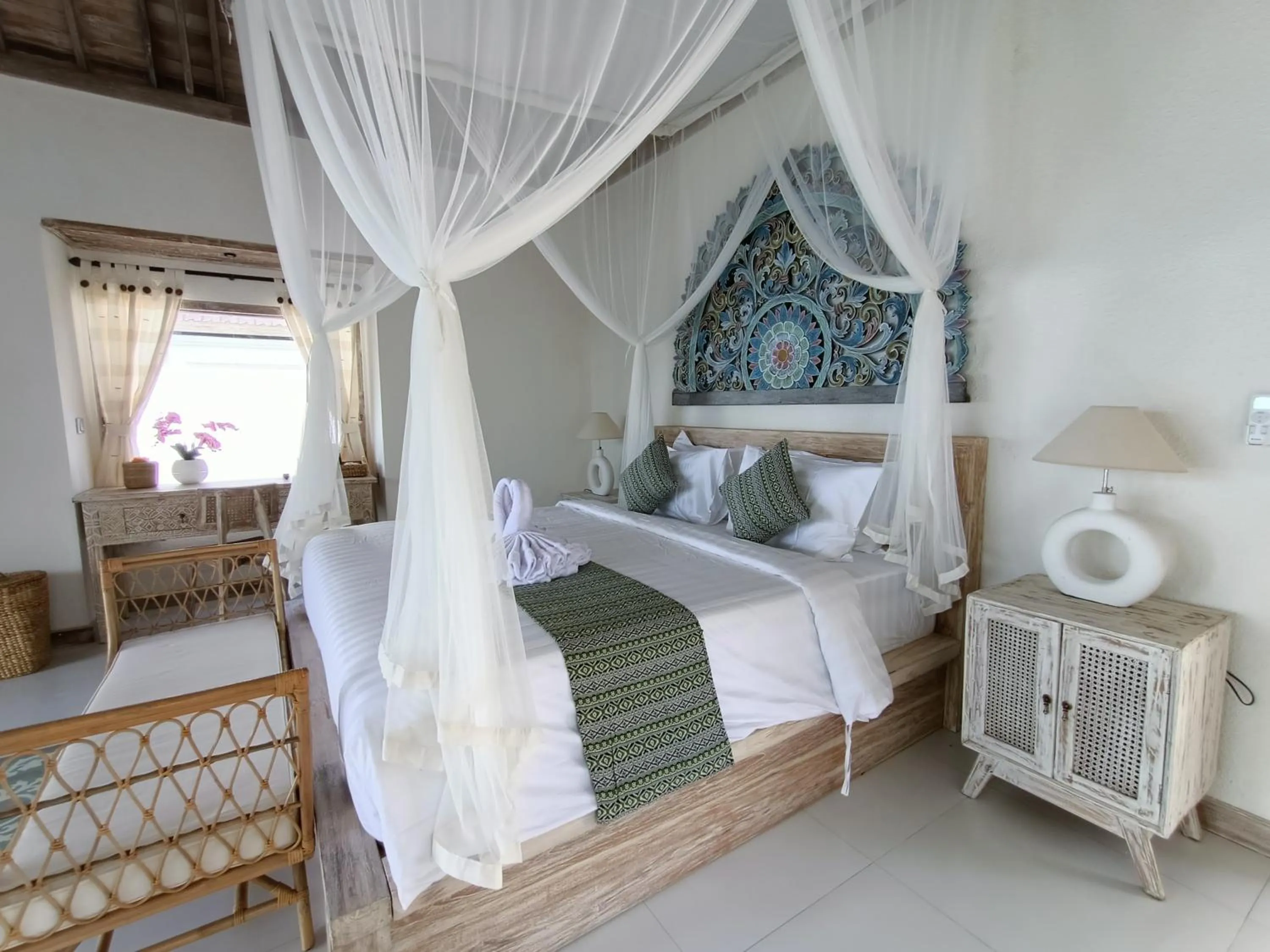 Bed in Amaya Sebatu Villa