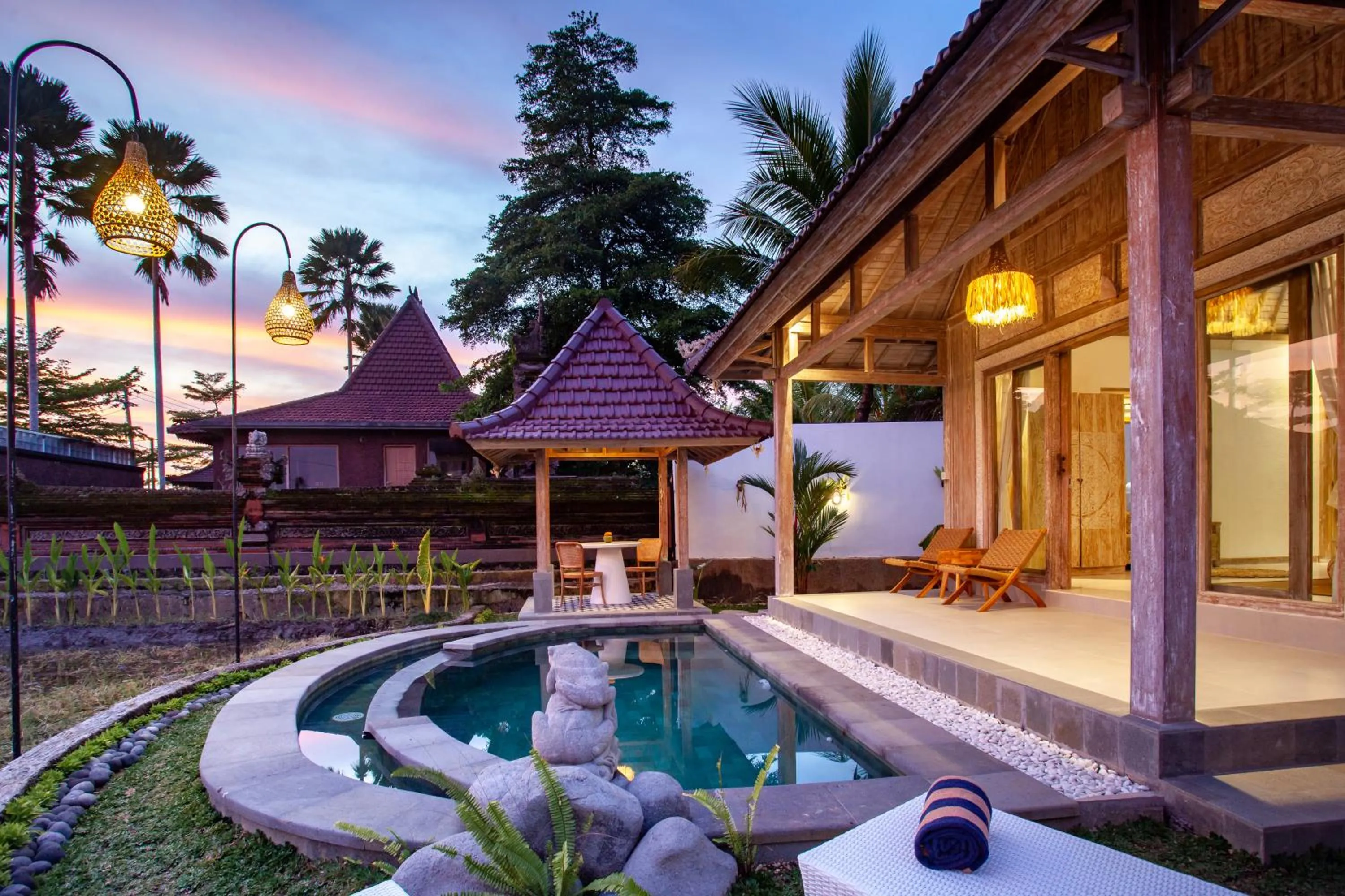 Swimming pool in Amaya Sebatu Villa