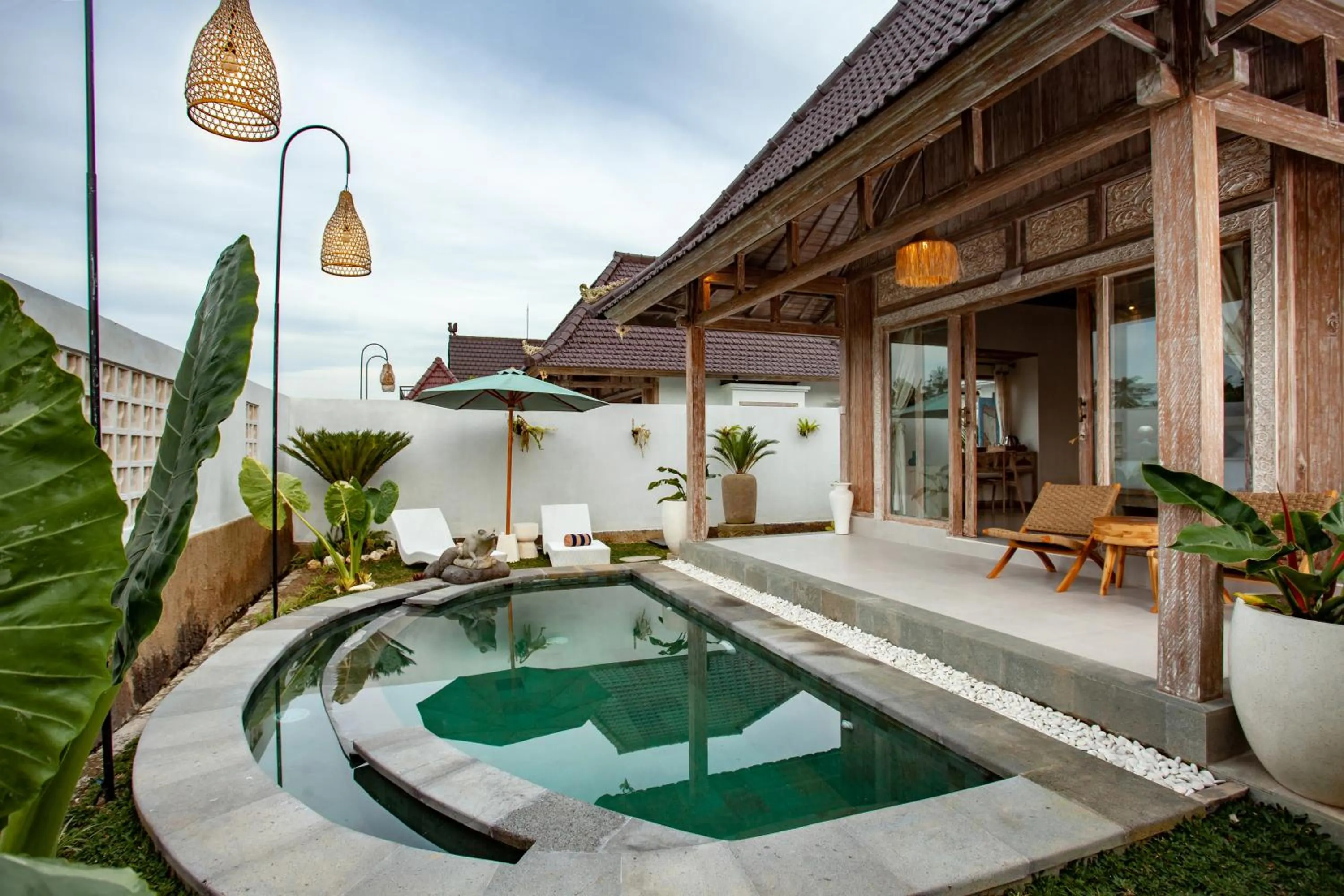 Swimming pool in Amaya Sebatu Villa