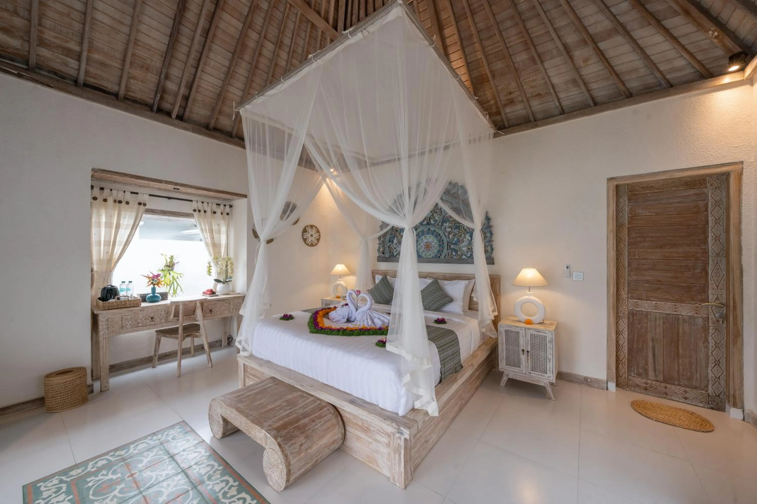 Bed in Amaya Sebatu Villa