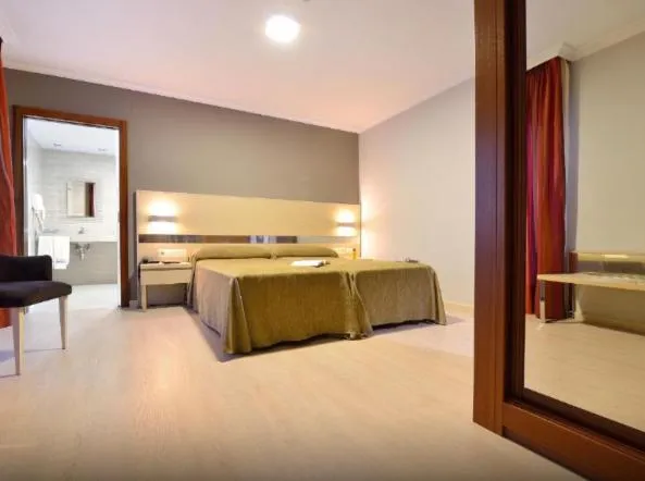 Bed in Hotel Puente de La Toja