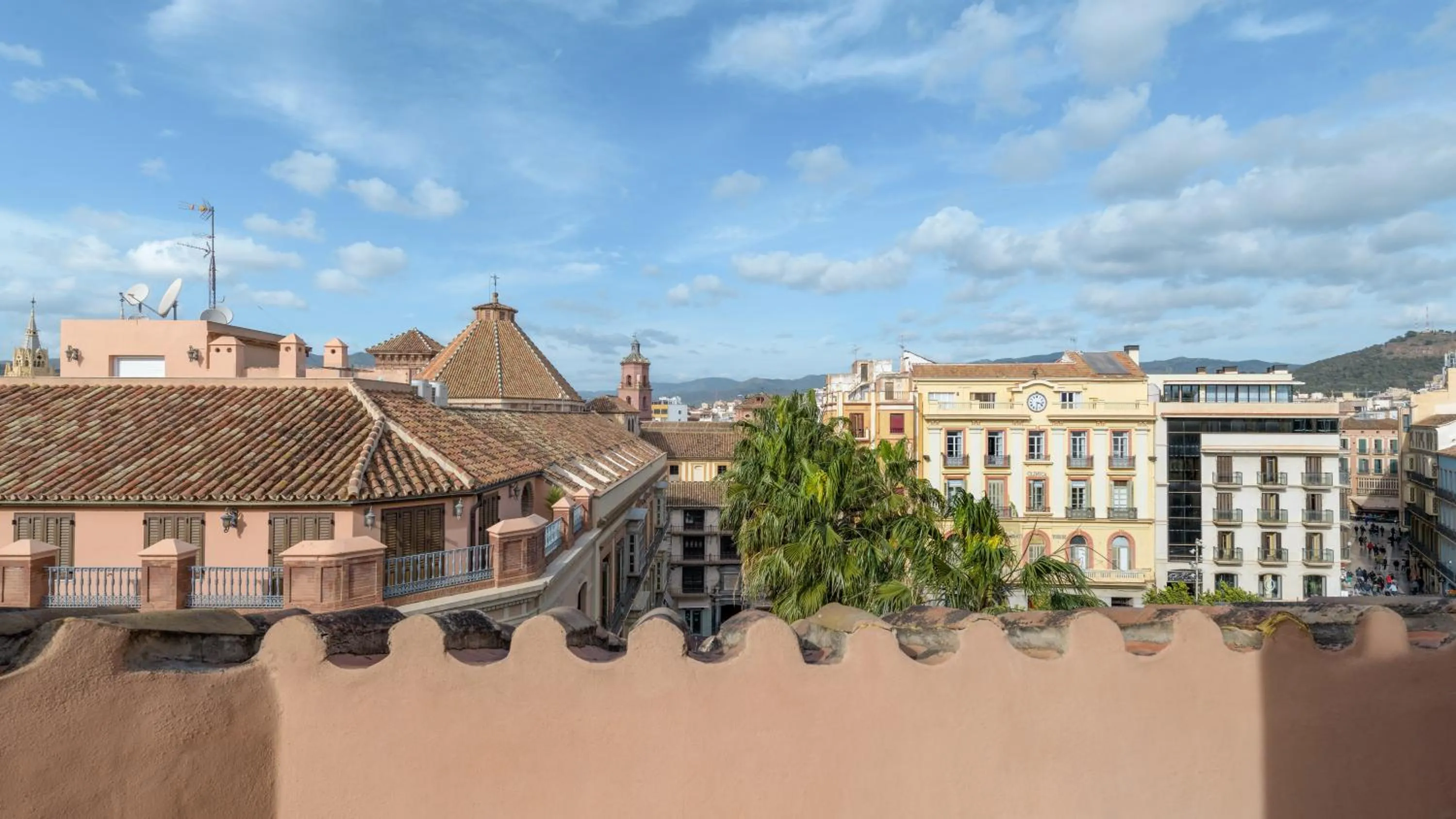 Balcony/Terrace in Hotel Larios Málaga