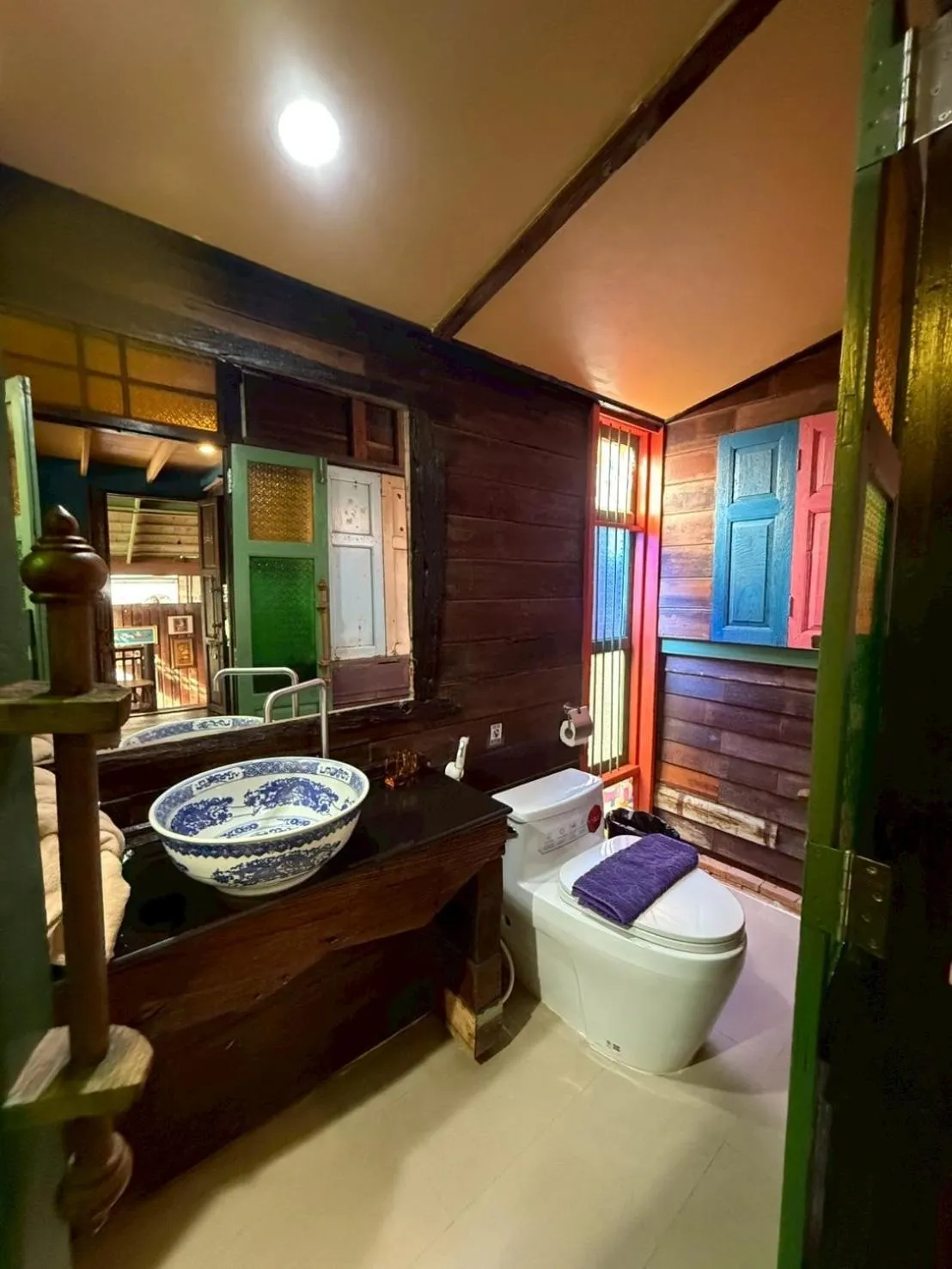 Bathroom in tamarind guesthouse
