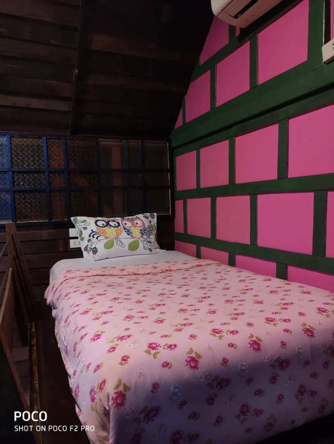 Bed in tamarind guesthouse