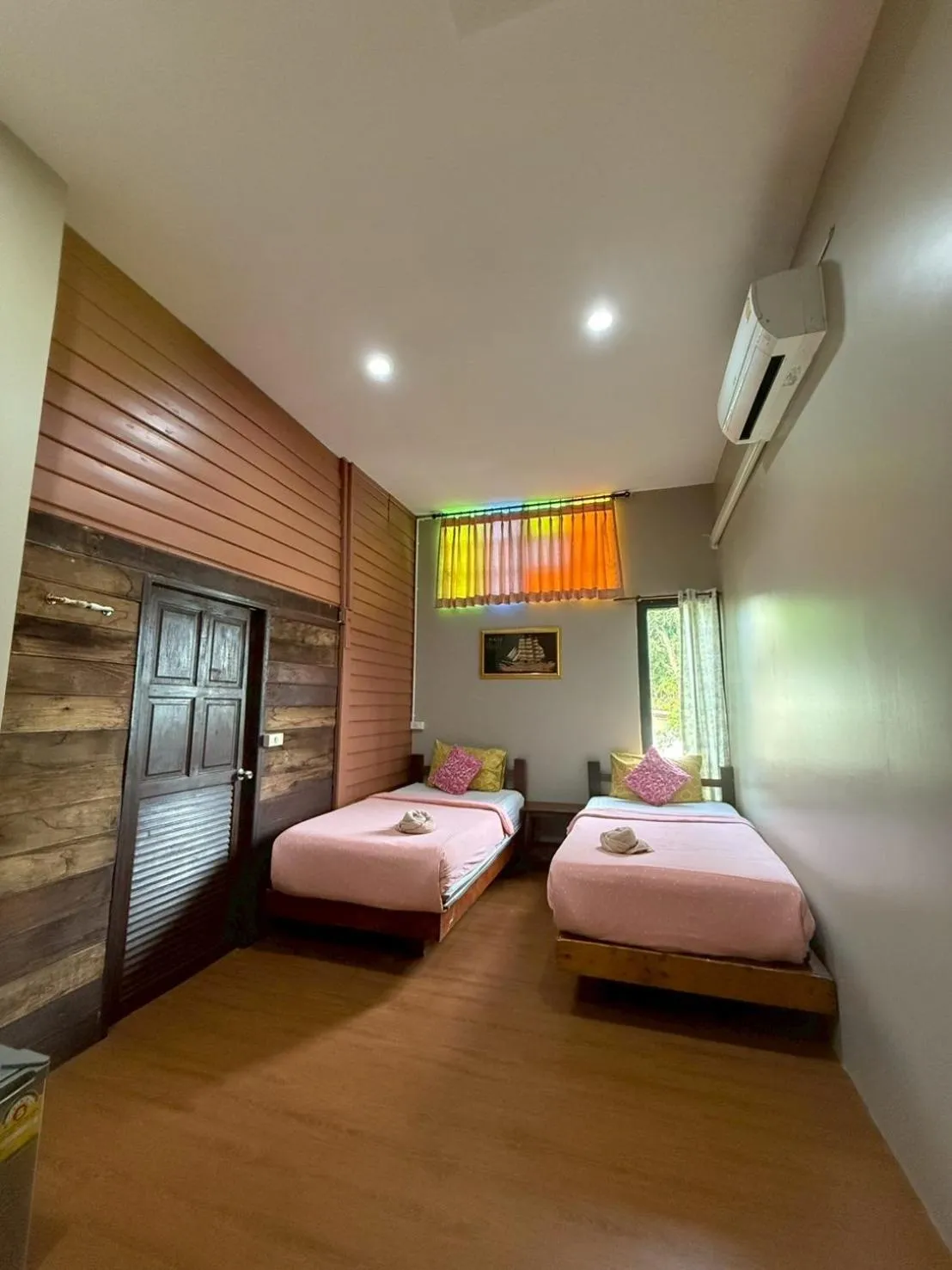 Bed in tamarind guesthouse