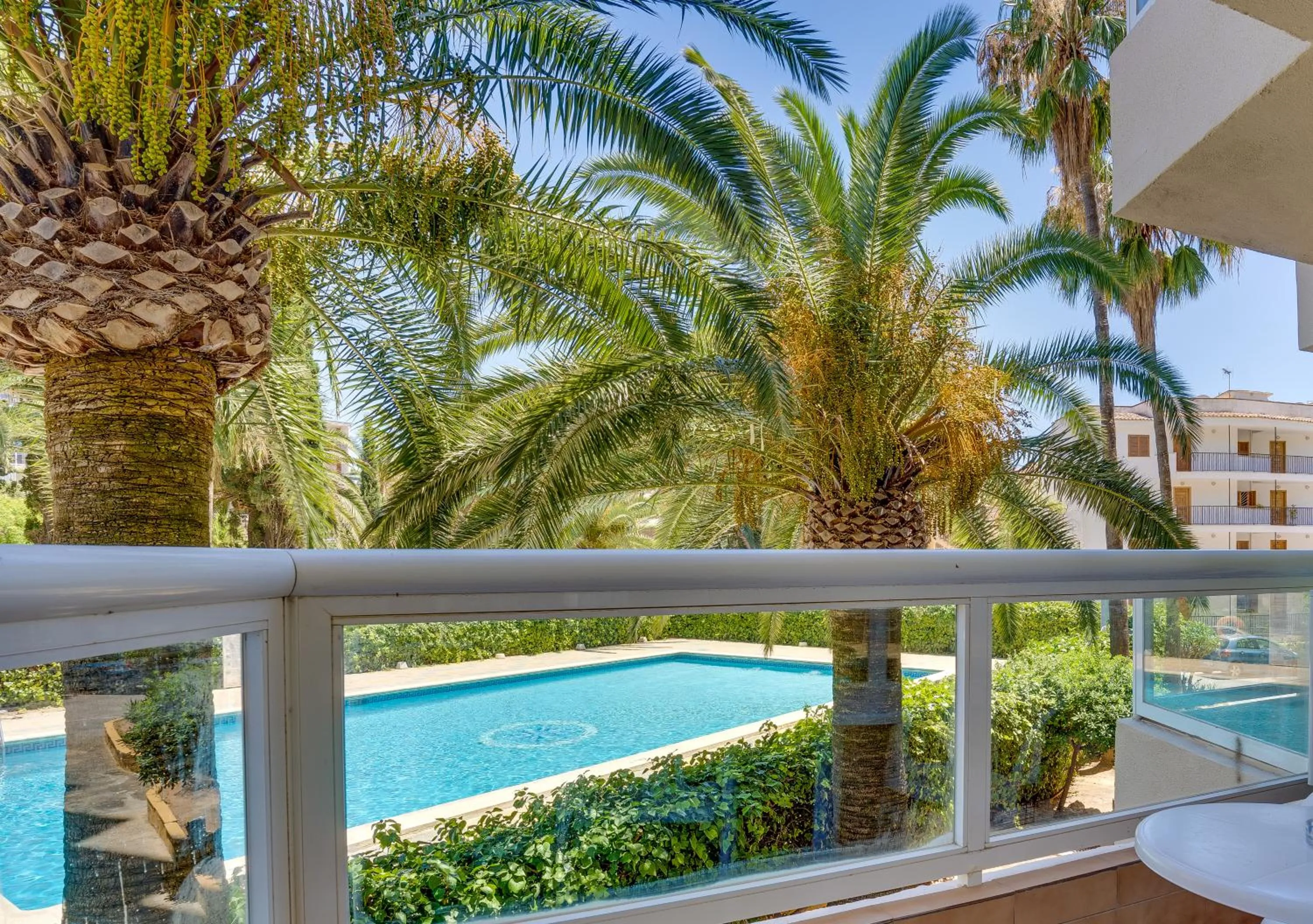 Balcony/Terrace in Las Palomas Apartments Econotels