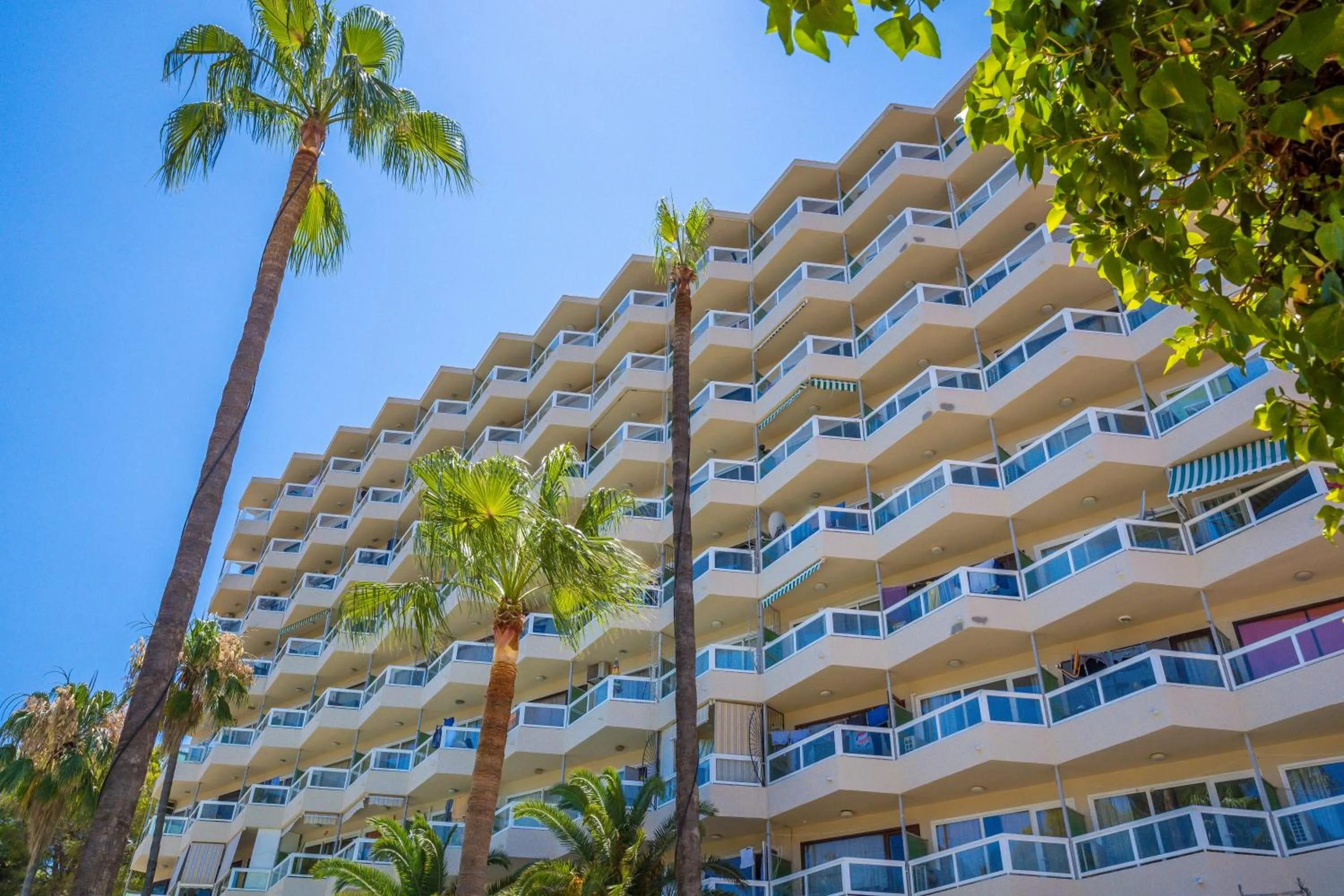 Property building in Las Palomas Apartments Econotels
