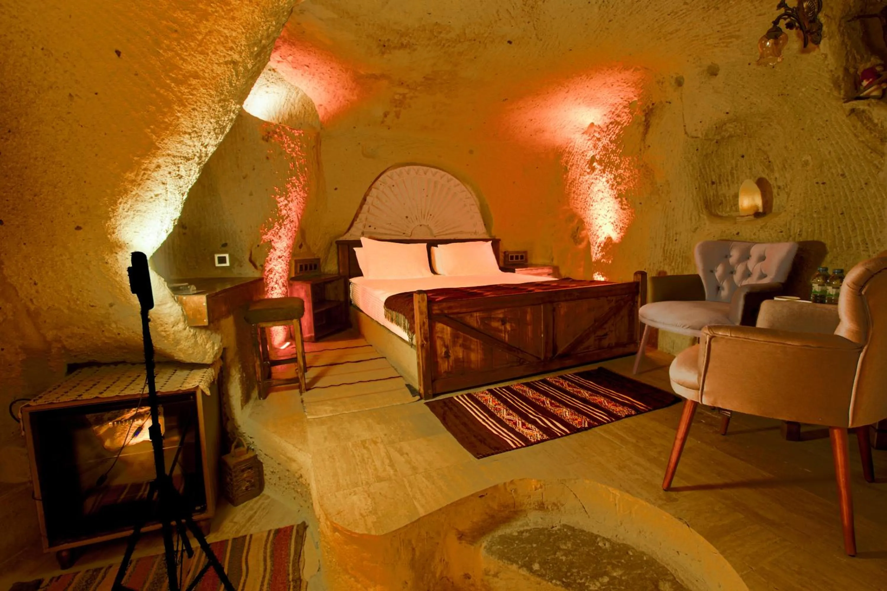 Living room in Babili Cappadocia Cave