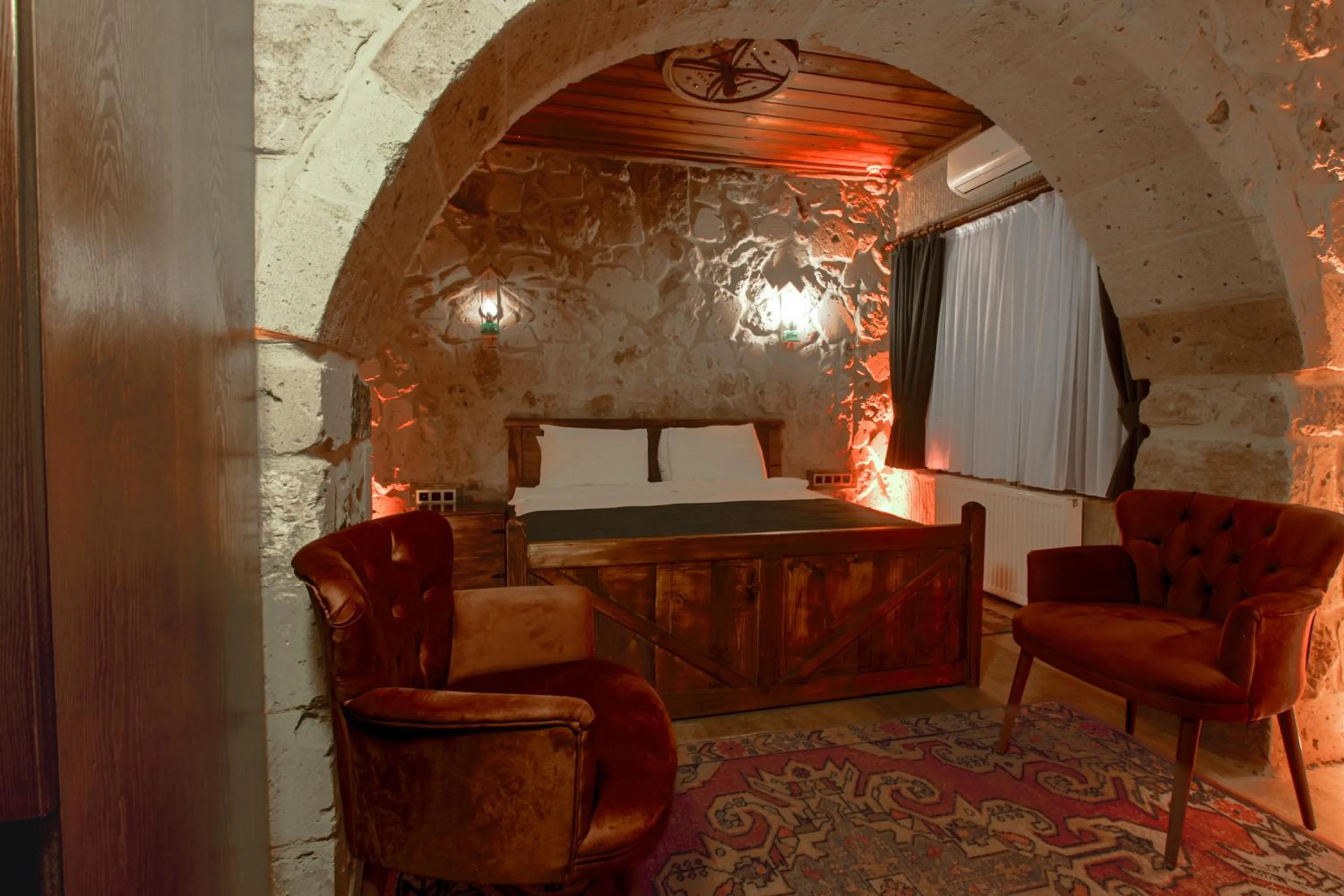 Bed in Babili Cappadocia Cave