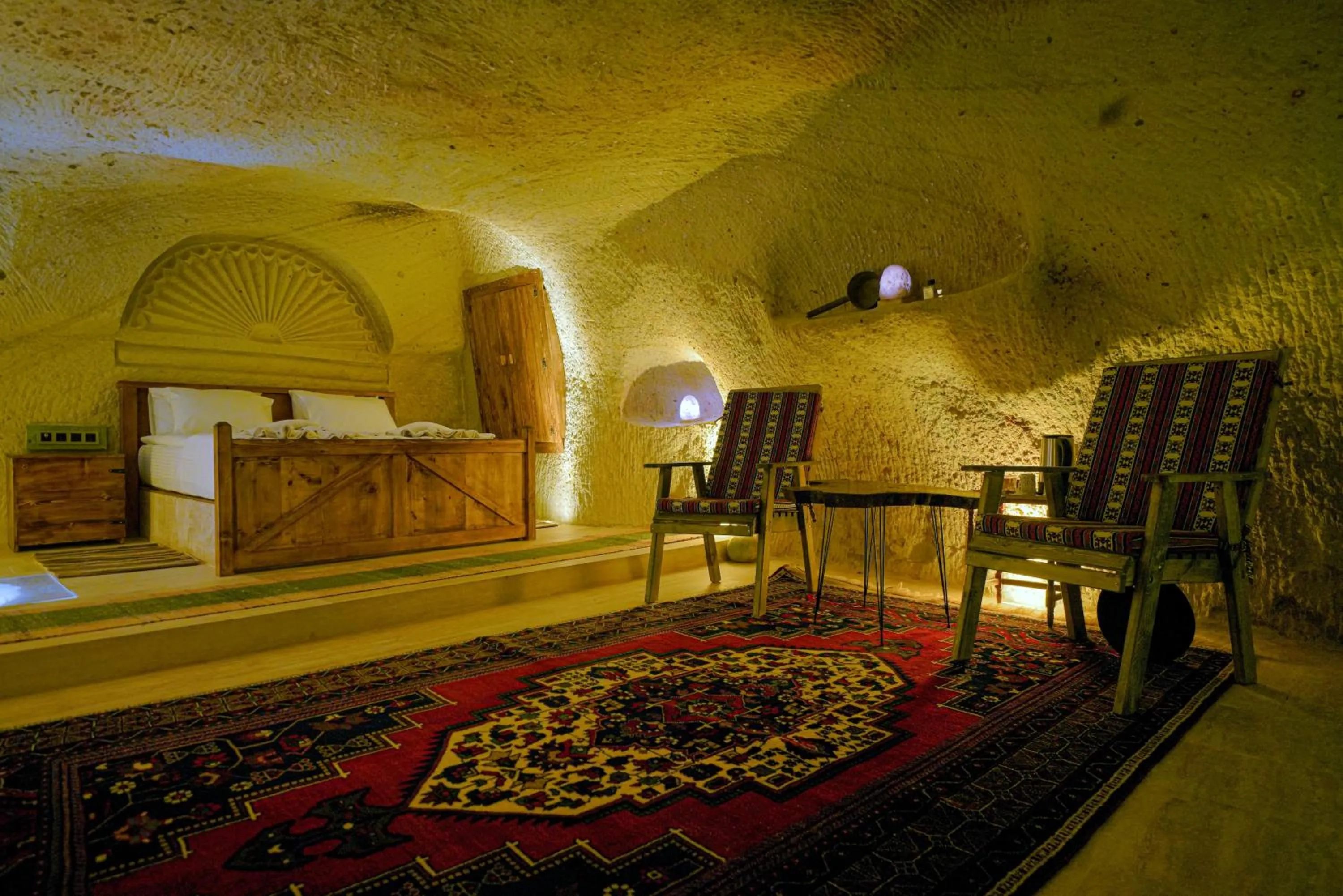 Bed in Babili Cappadocia Cave