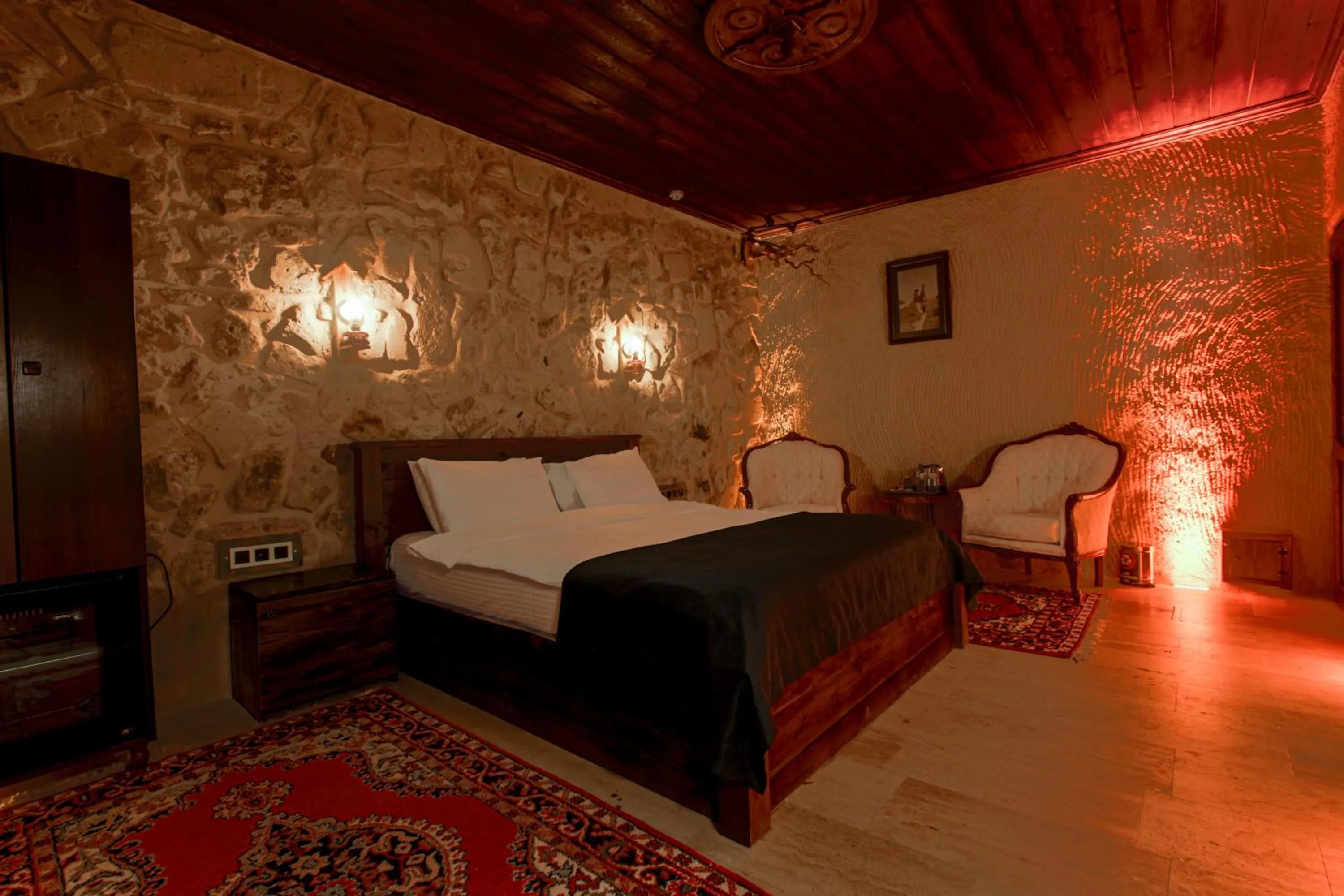 Bed in Babili Cappadocia Cave