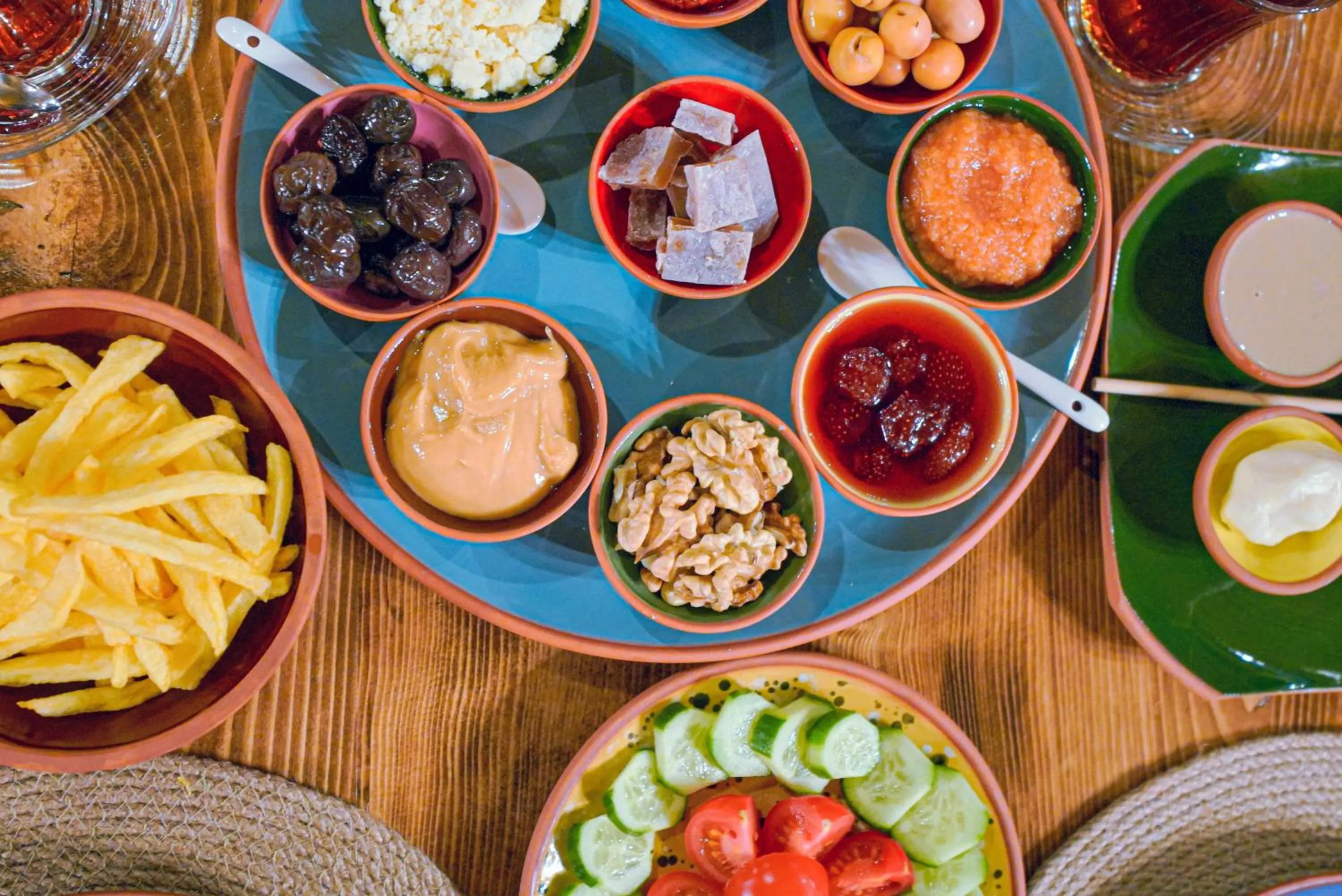 Food and drinks in Babili Cappadocia Cave