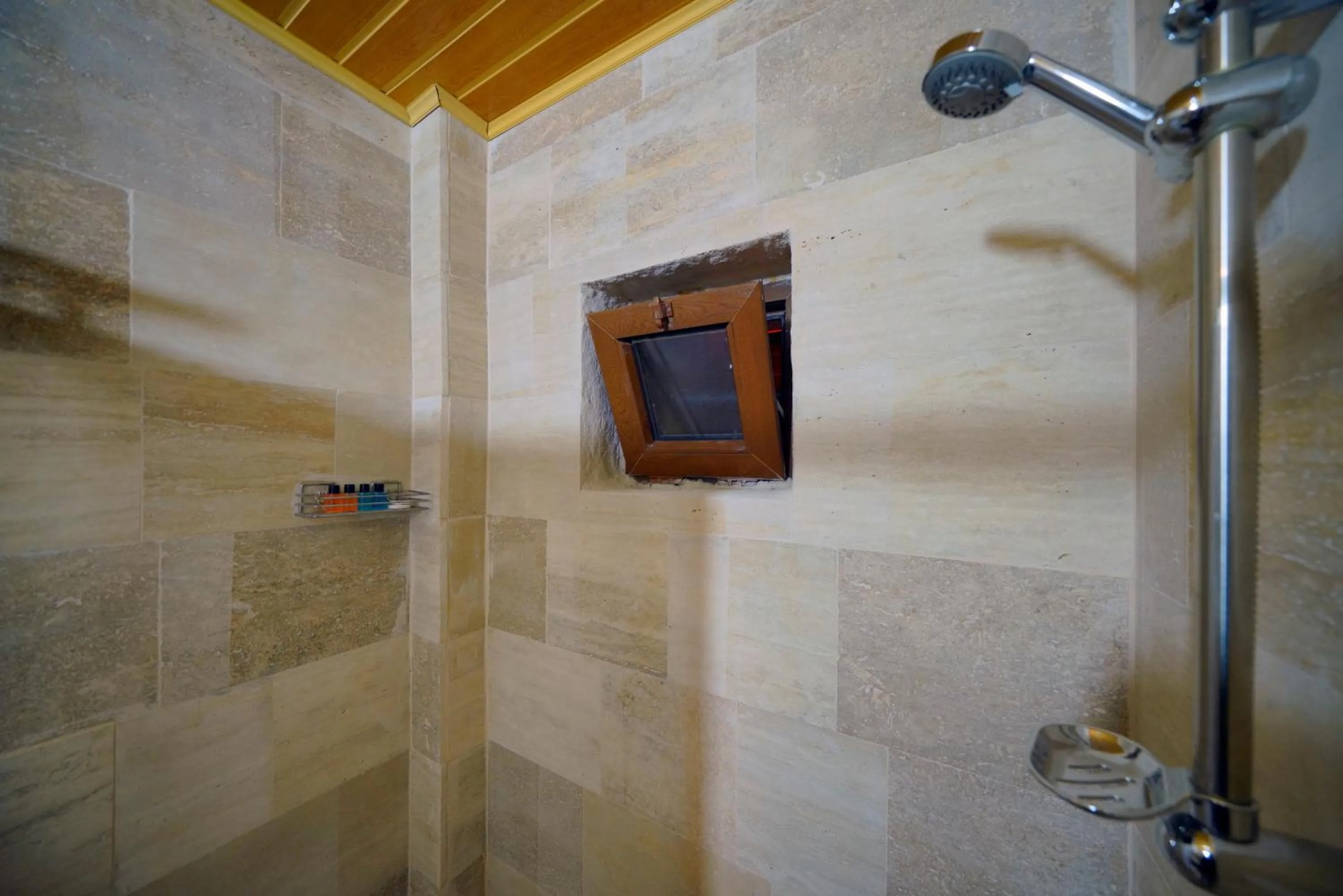 Shower in Babili Cappadocia Cave