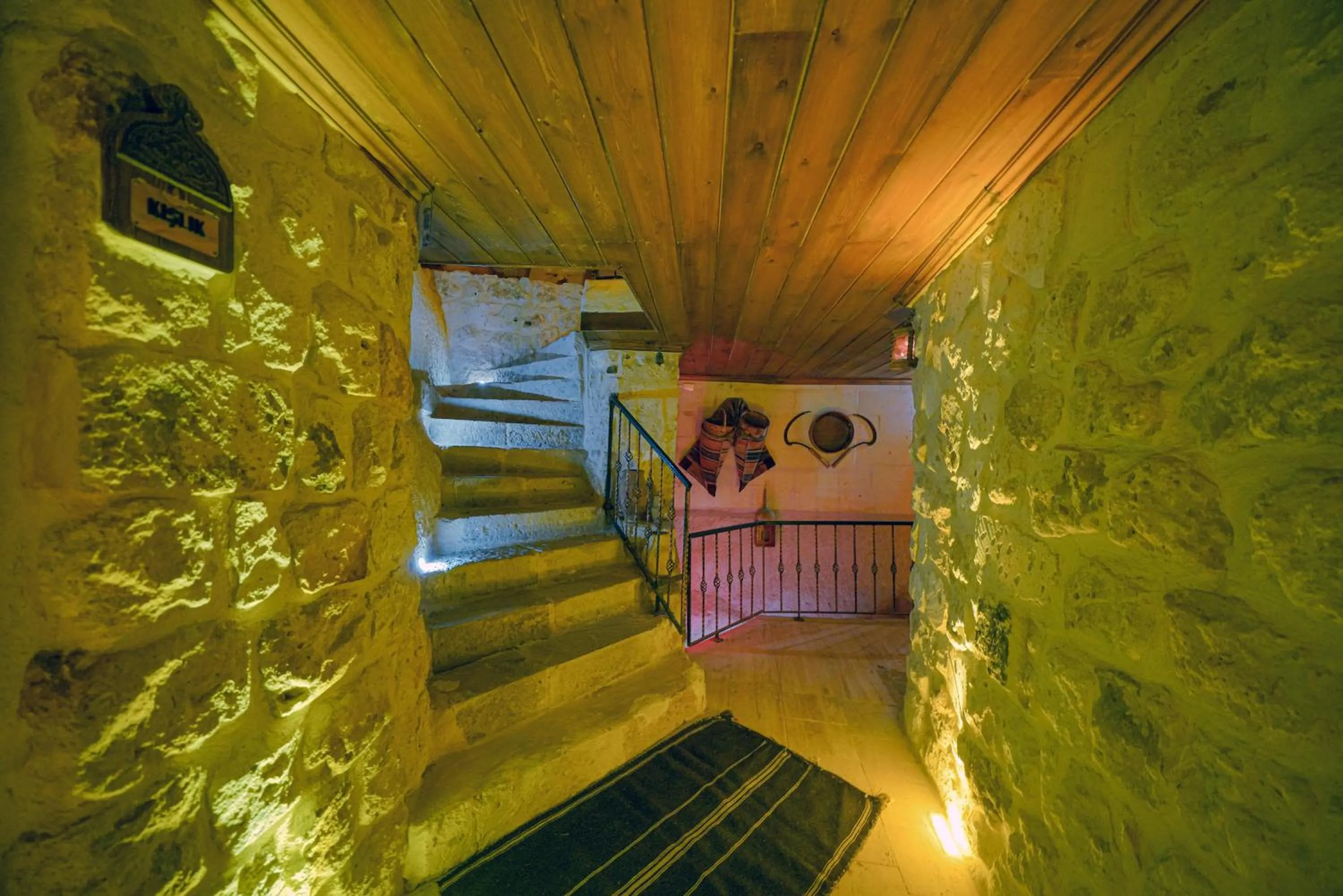 Night, Bed in Babili Cappadocia Cave