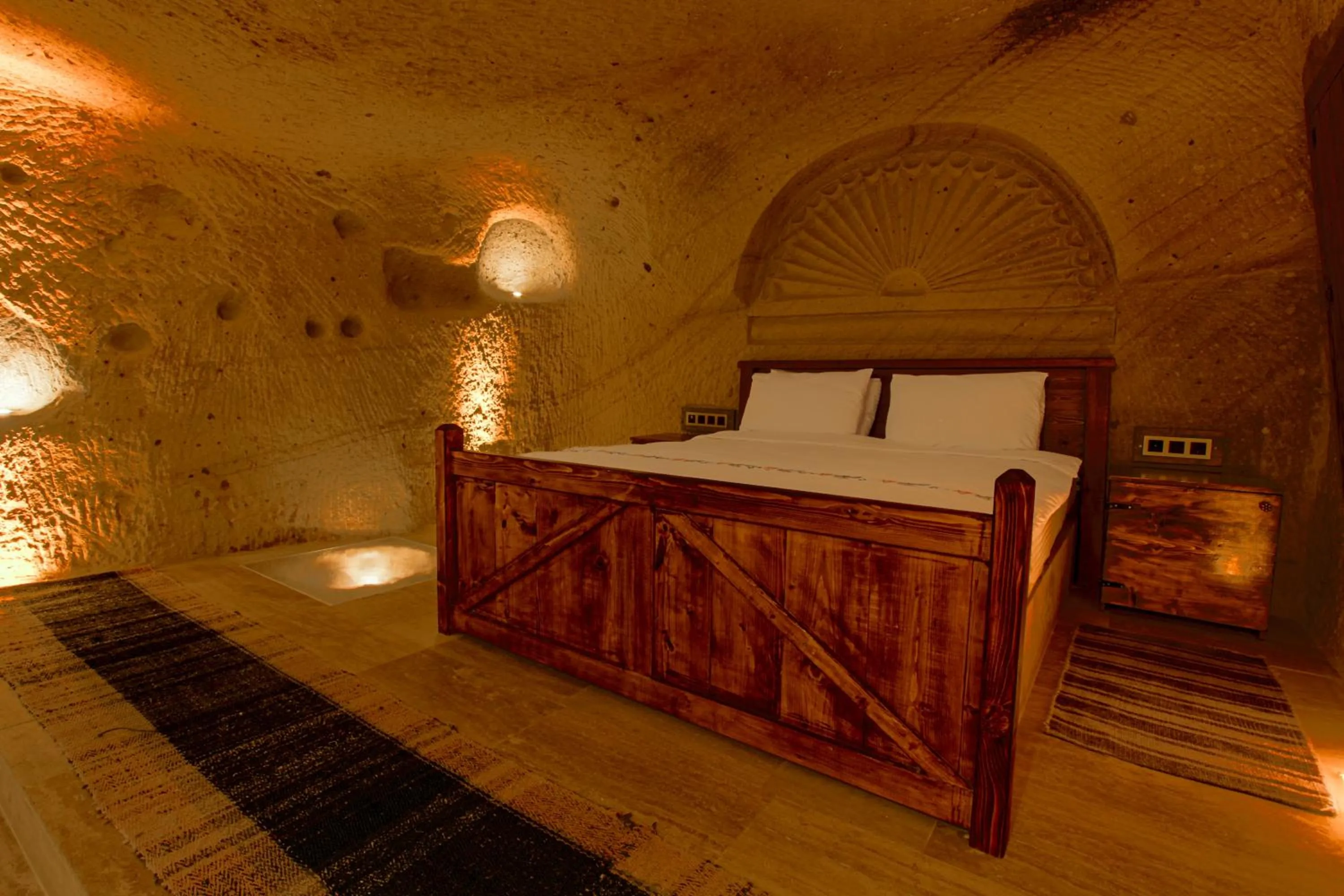 Bed in Babili Cappadocia Cave