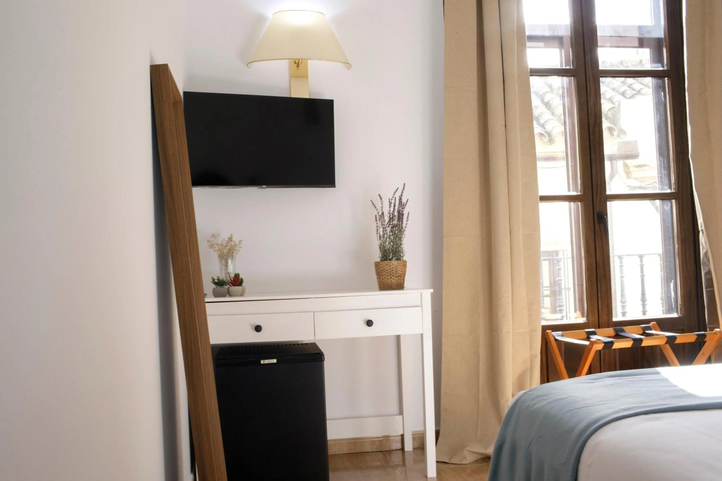Decorative detail, Bed in Hotel San Miguel