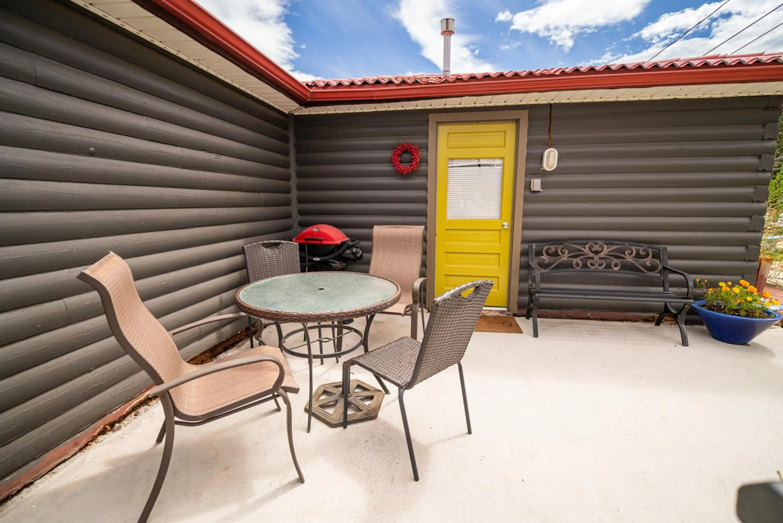 Balcony/Terrace in Lodge at Poncha Springs