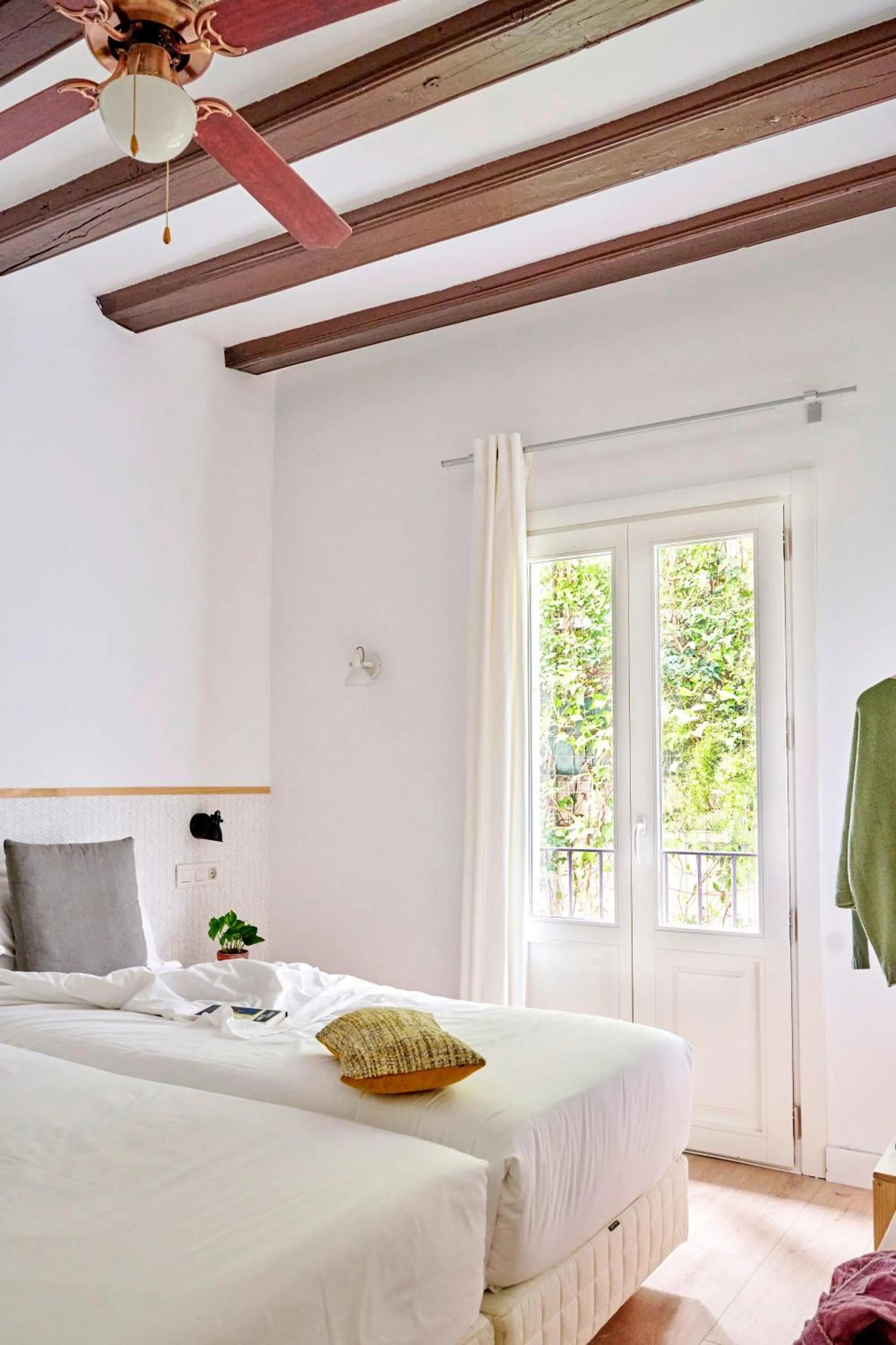 Bedroom, Bed in Eco Boutique Hostal Grau