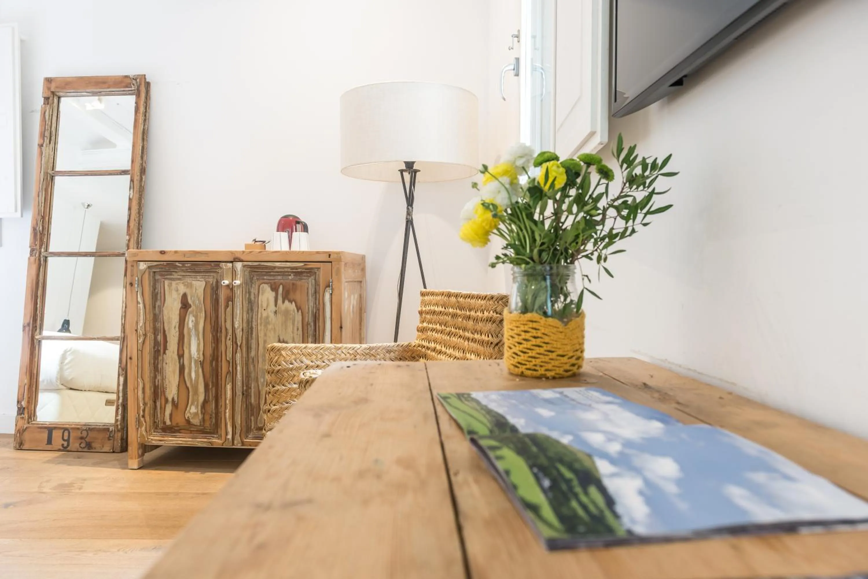 Decorative detail in Eco Boutique Hostal Grau