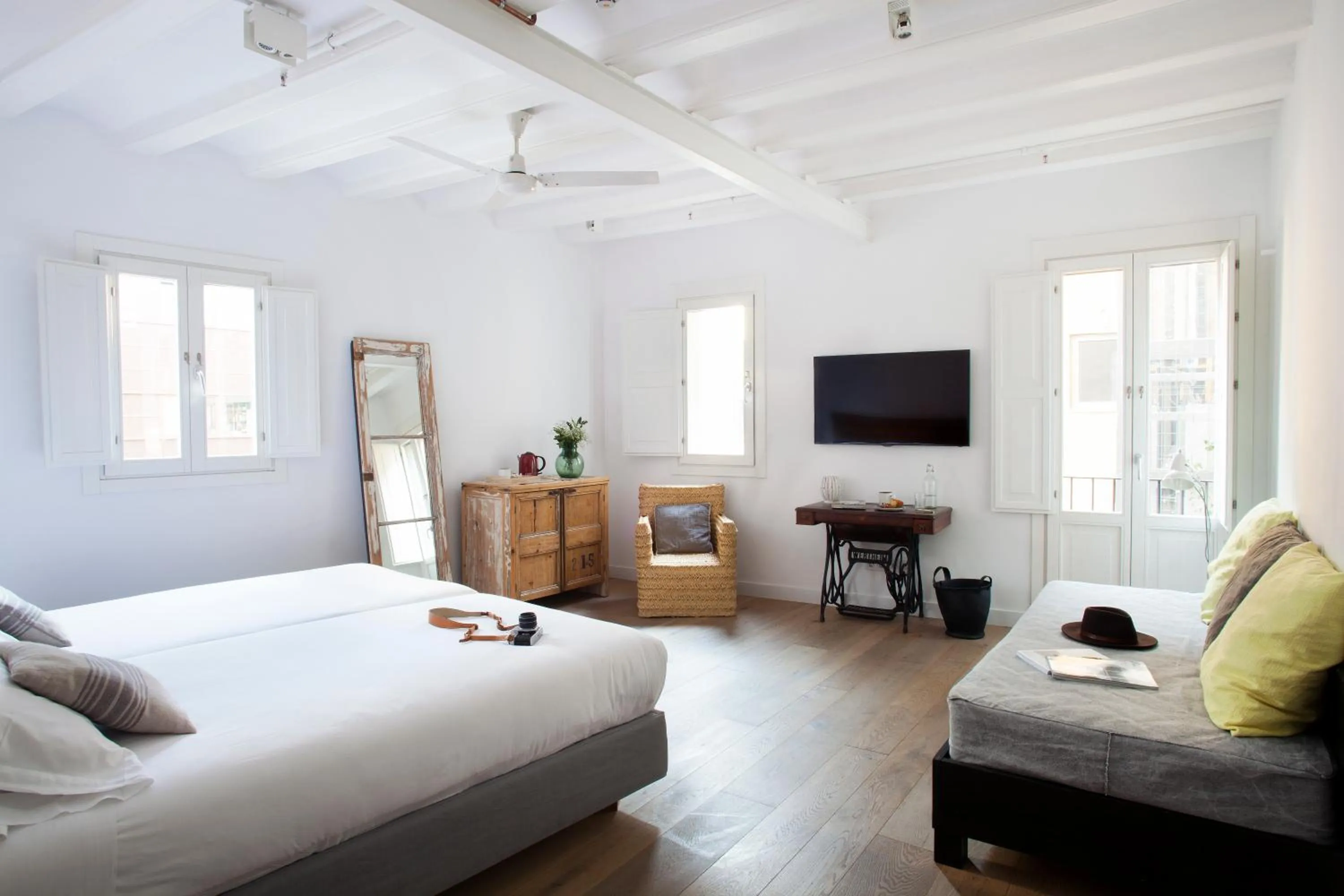 Photo of the whole room, Bed in Eco Boutique Hostal Grau