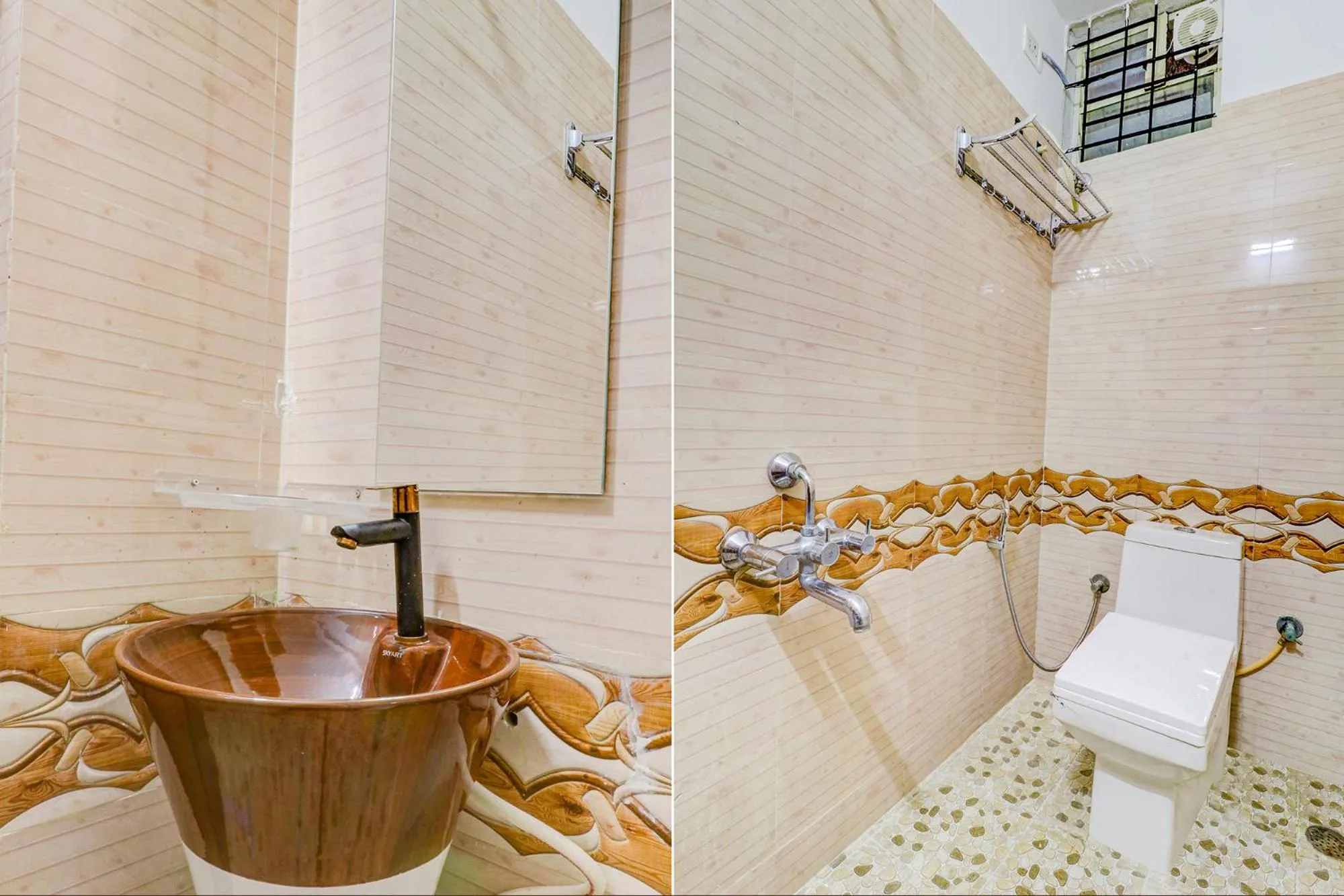 Bathroom in FabHotel E City Inn - 3km from Infosys Campus