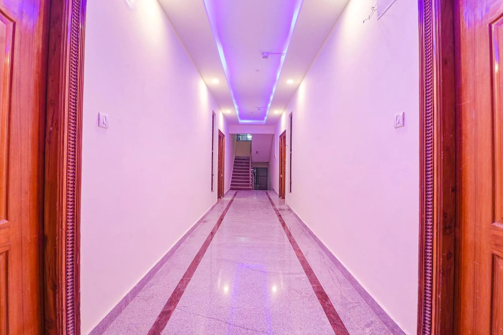 Lobby or reception in FabHotel E City Inn - 3km from Infosys Campus