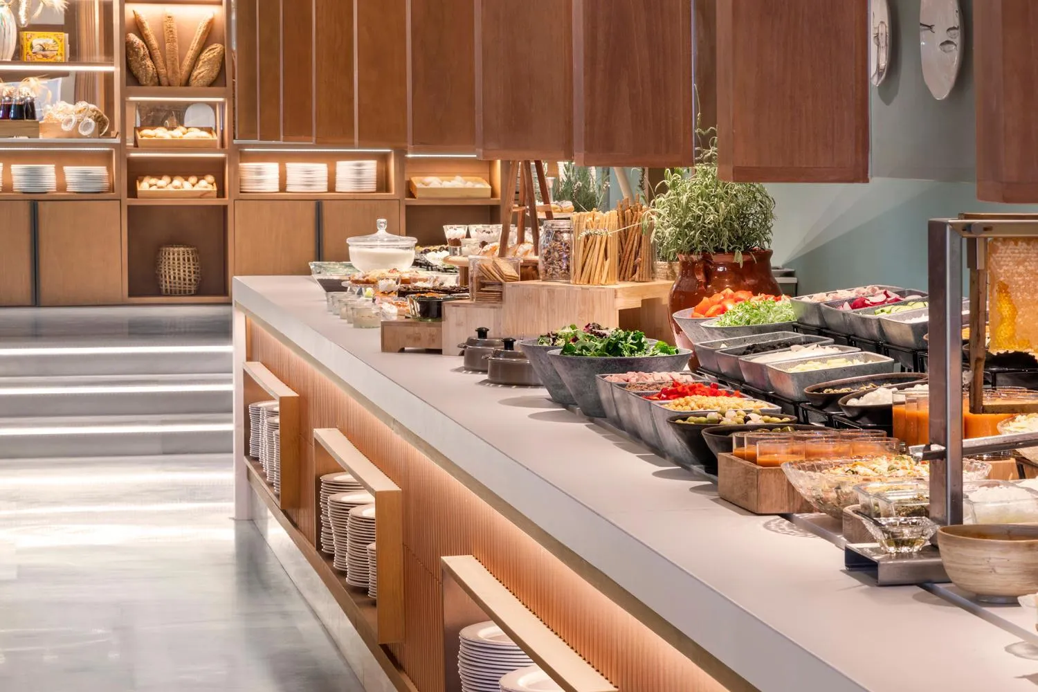 Buffet breakfast in Meliá Zahara Resort & Villas