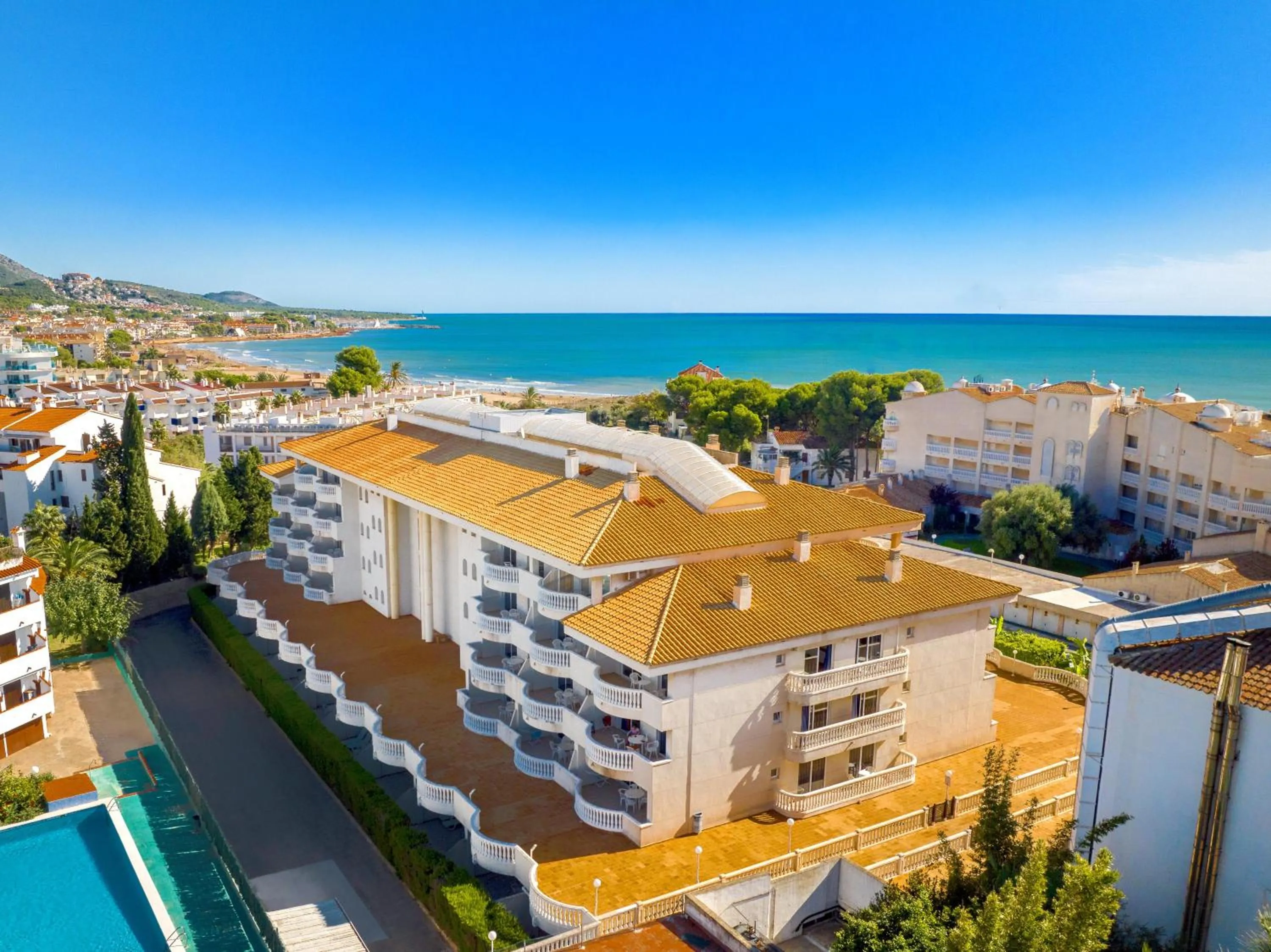 Property building in Hotel Servigroup Romana