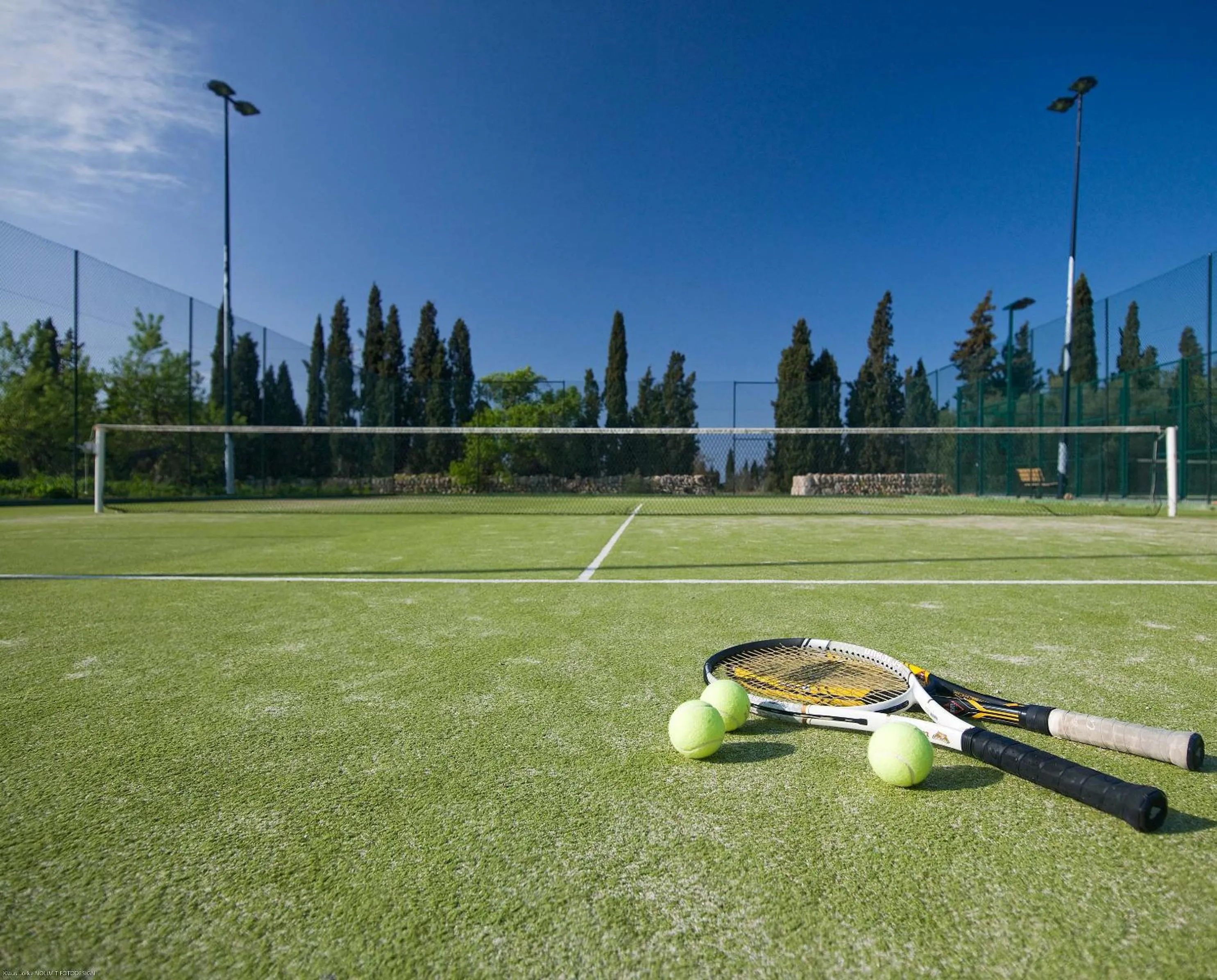Tennis court in Son Julia Country House & Spa