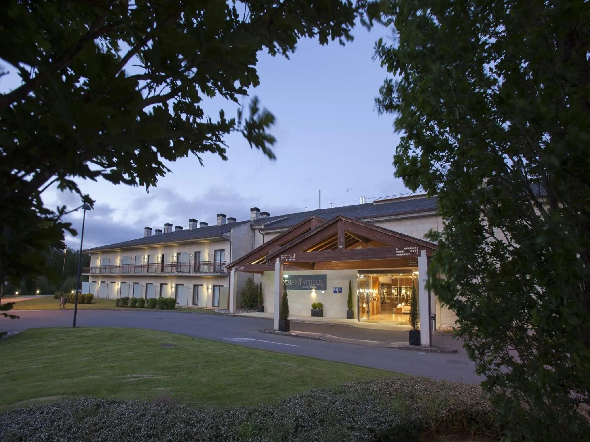 Facade/entrance in Hotel Spa Attica21 Vilalba