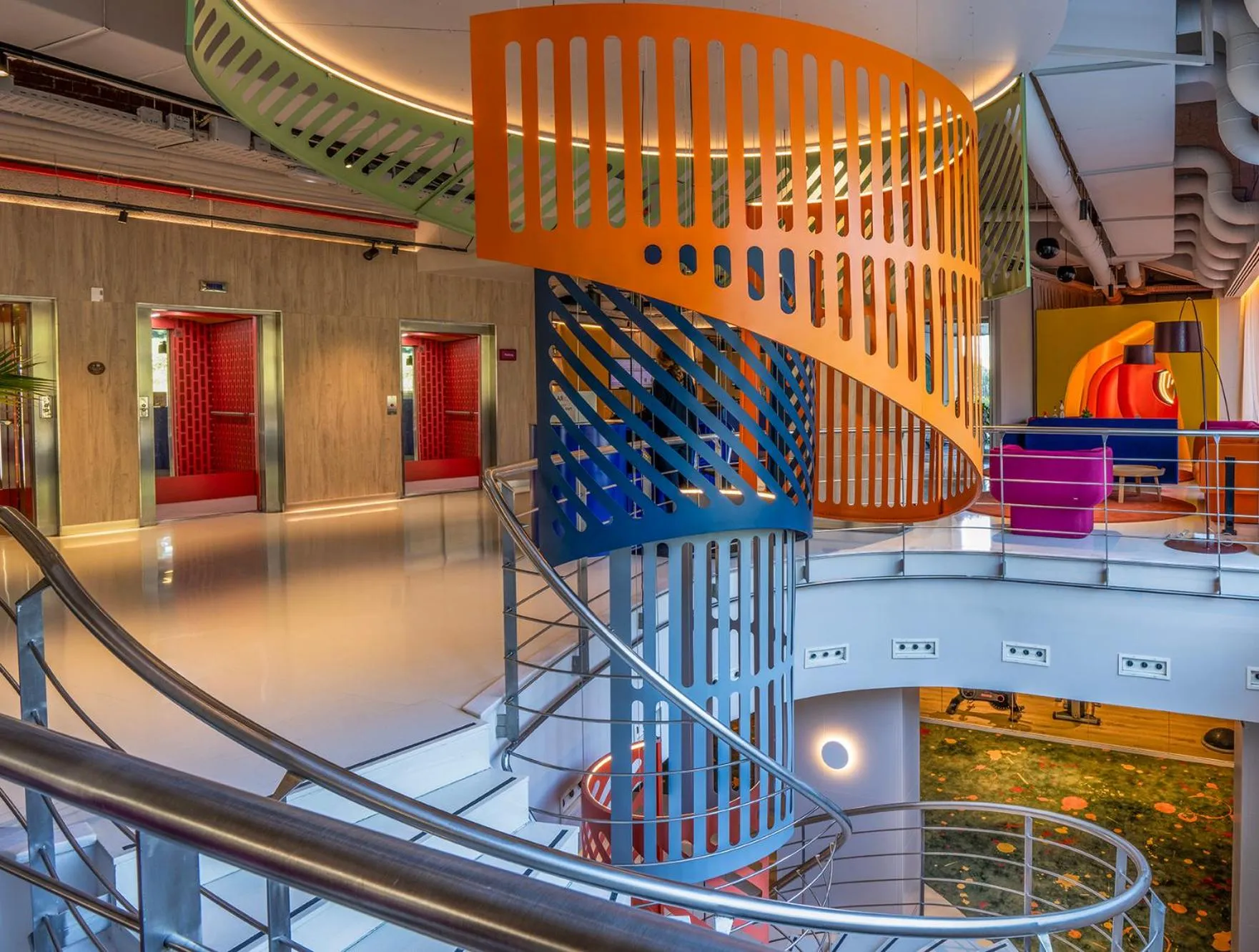 Lobby or reception in ibis Styles Barcelona Sant Joan Despi