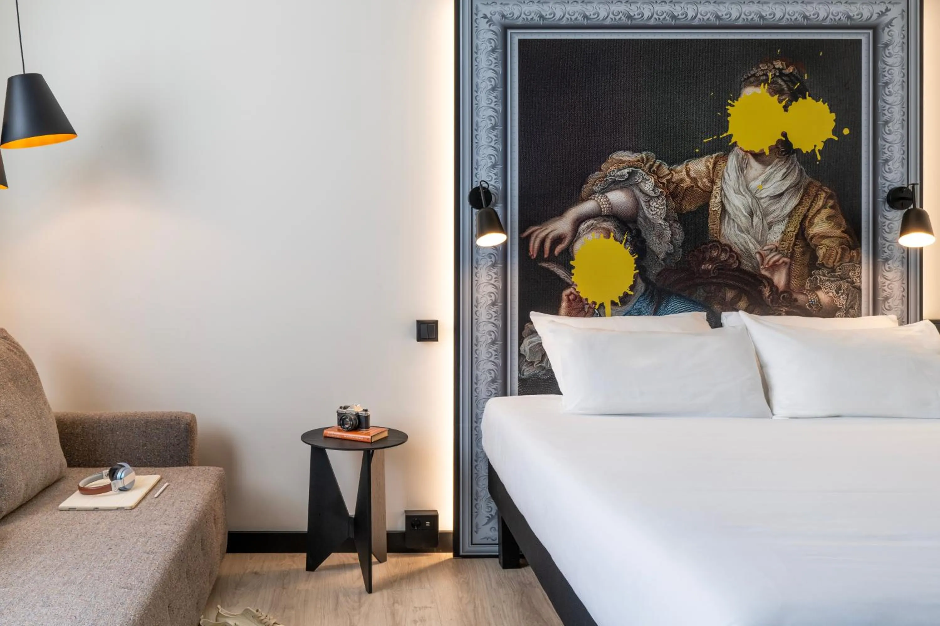 Bed in ibis Styles Barcelona Sant Joan Despi