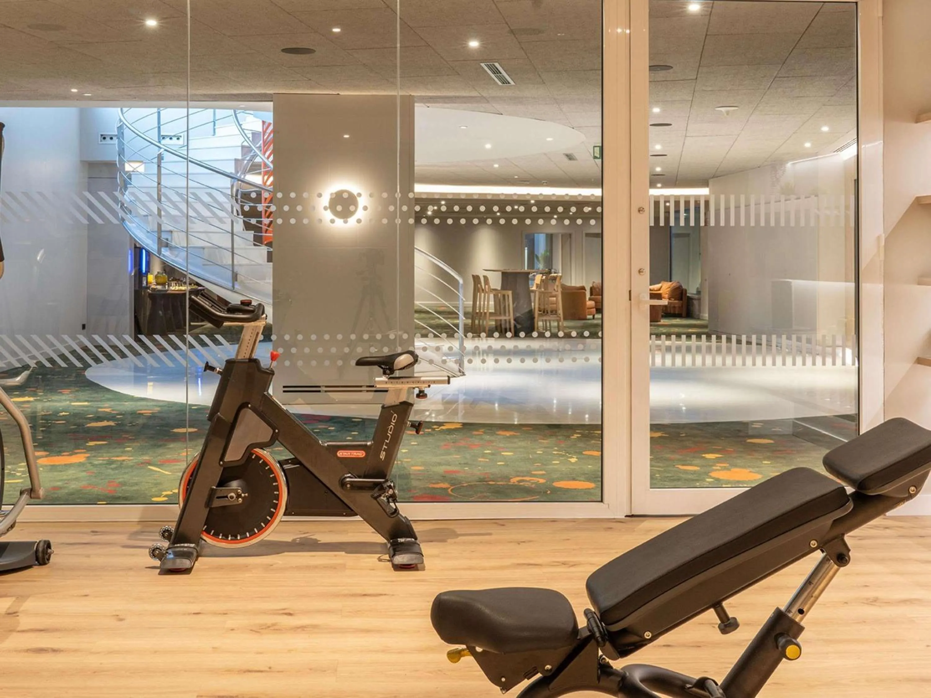 Fitness centre/facilities in ibis Styles Barcelona Sant Joan Despi