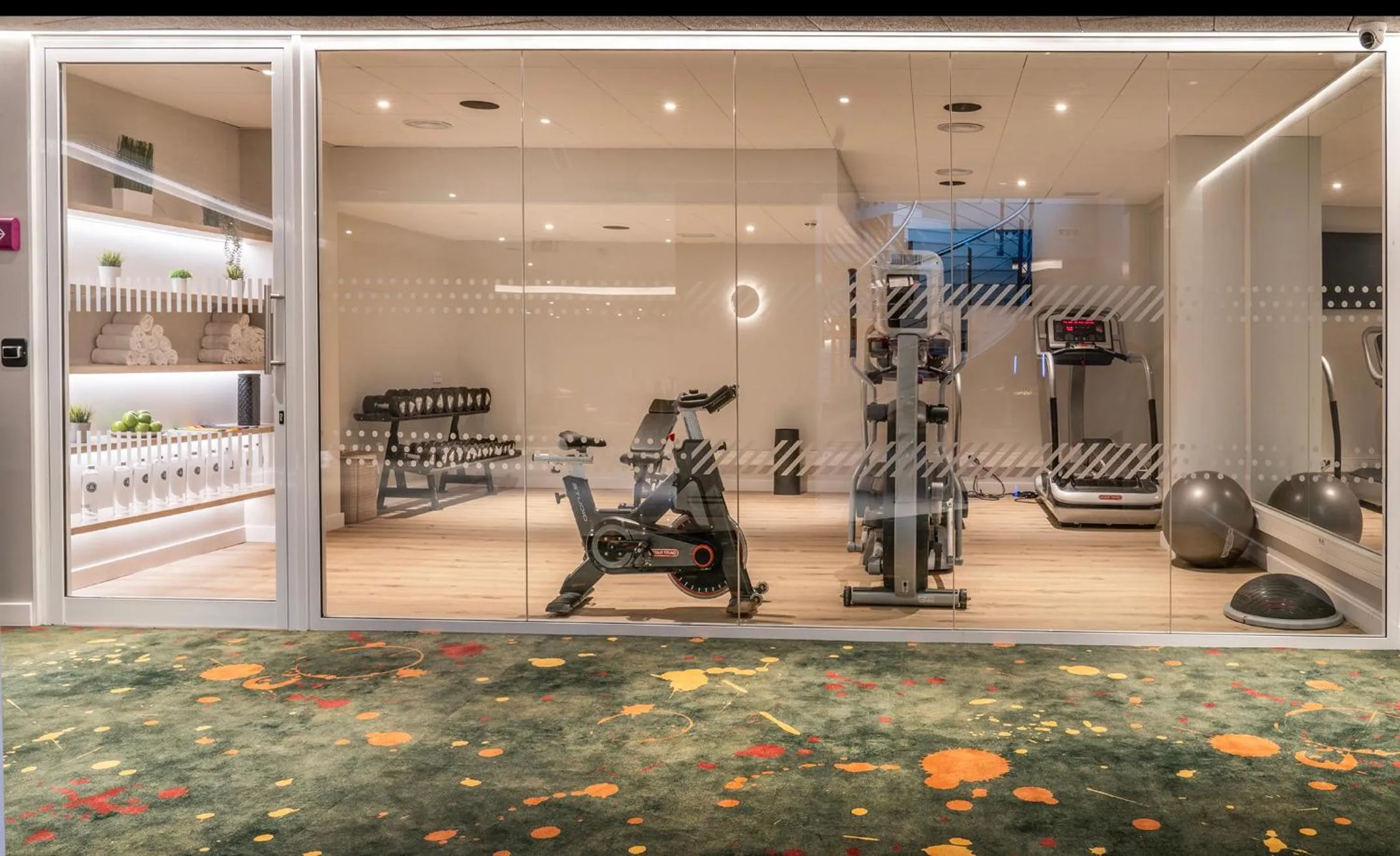 Fitness centre/facilities in ibis Styles Barcelona Sant Joan Despi