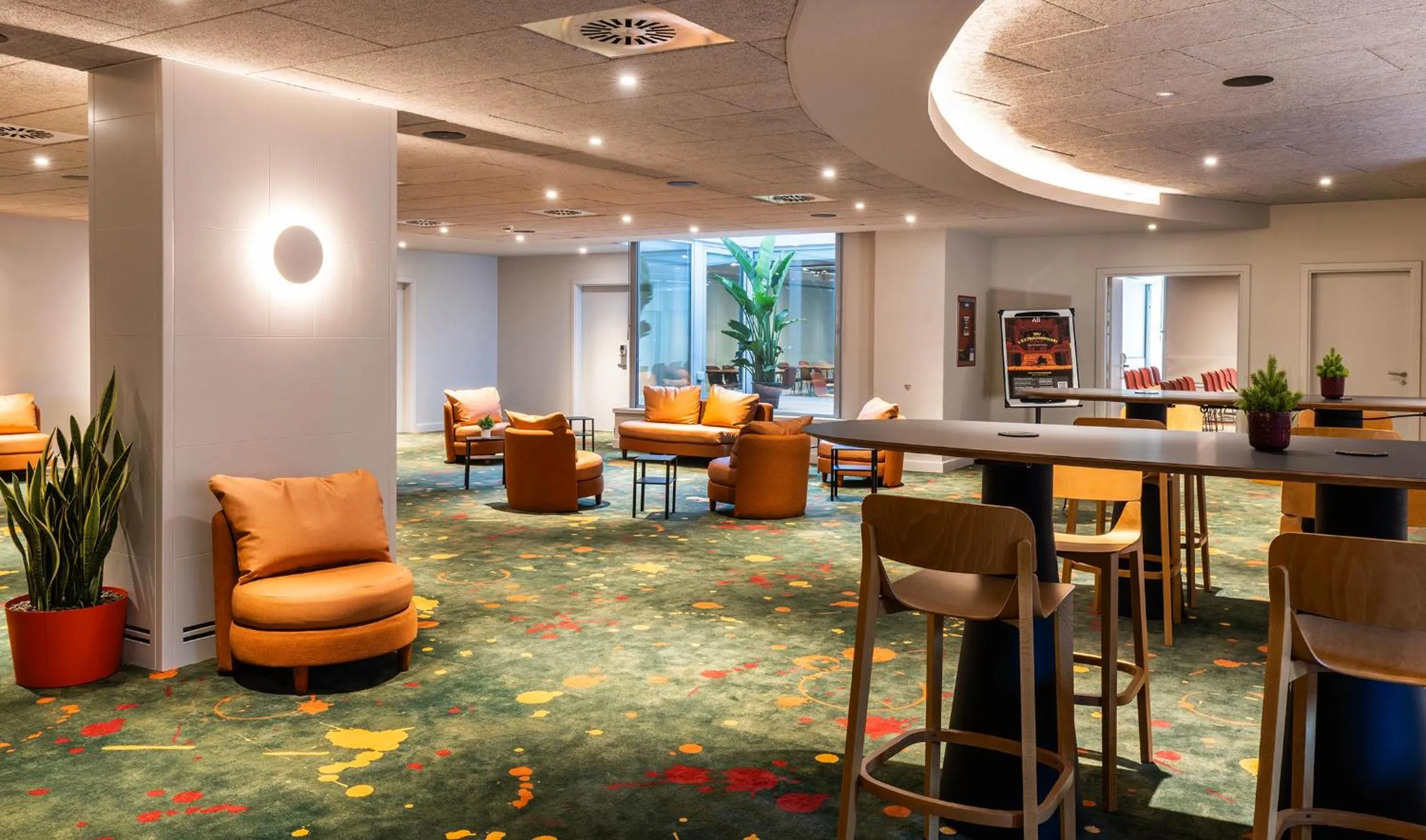 Seating area in ibis Styles Barcelona Sant Joan Despi