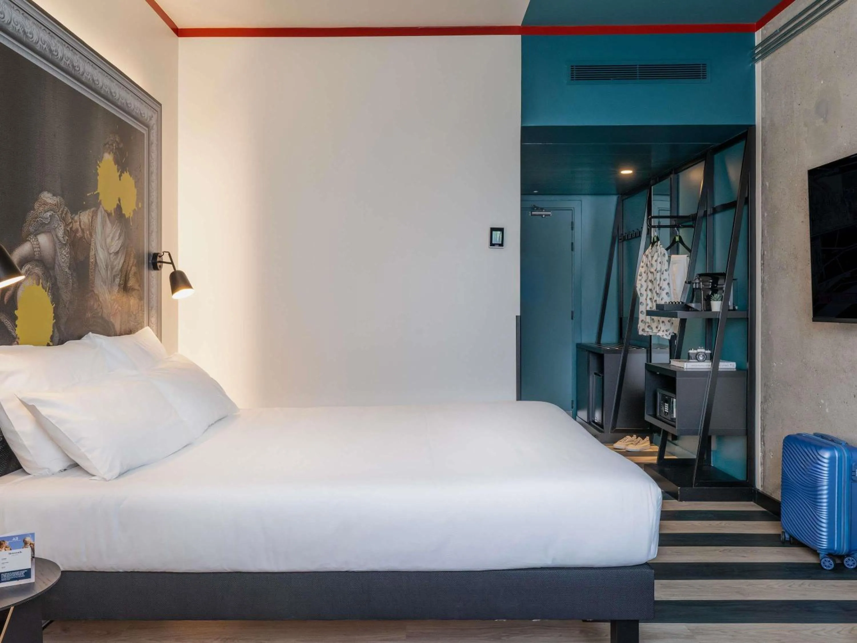 Bedroom, Bed in ibis Styles Barcelona Sant Joan Despi