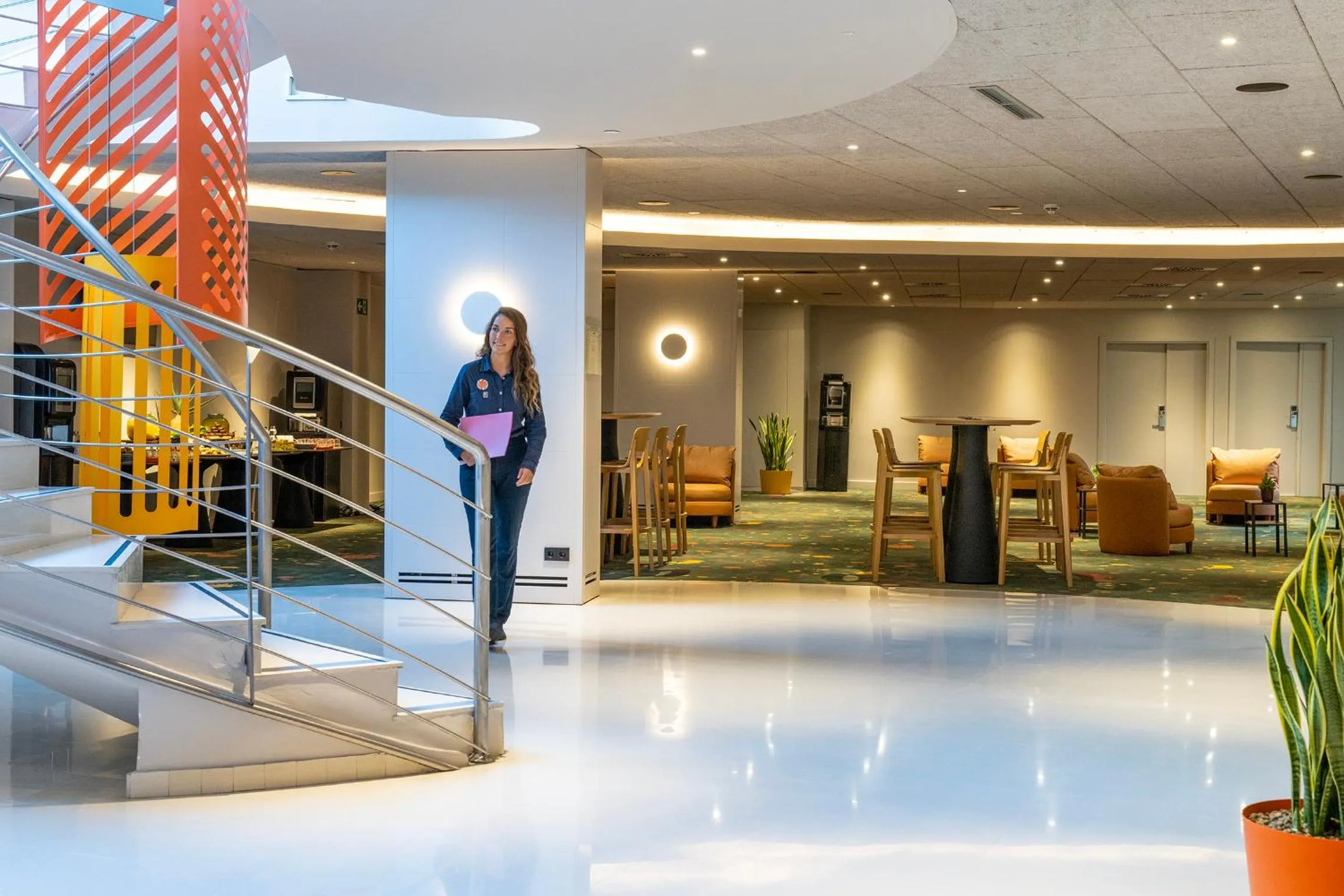 Seating area in ibis Styles Barcelona Sant Joan Despi