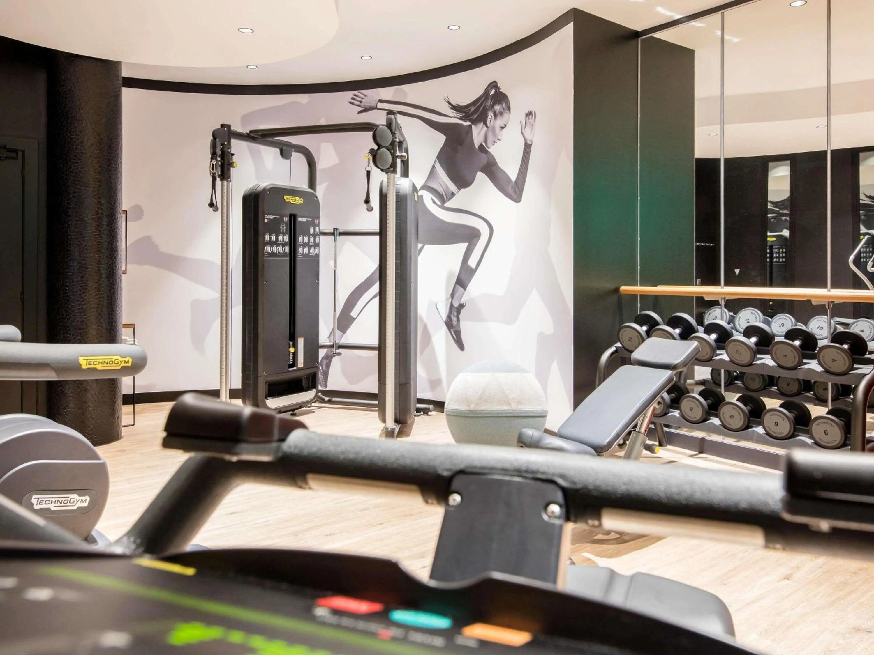 Fitness centre/facilities in Novotel Barcelona Cornellà