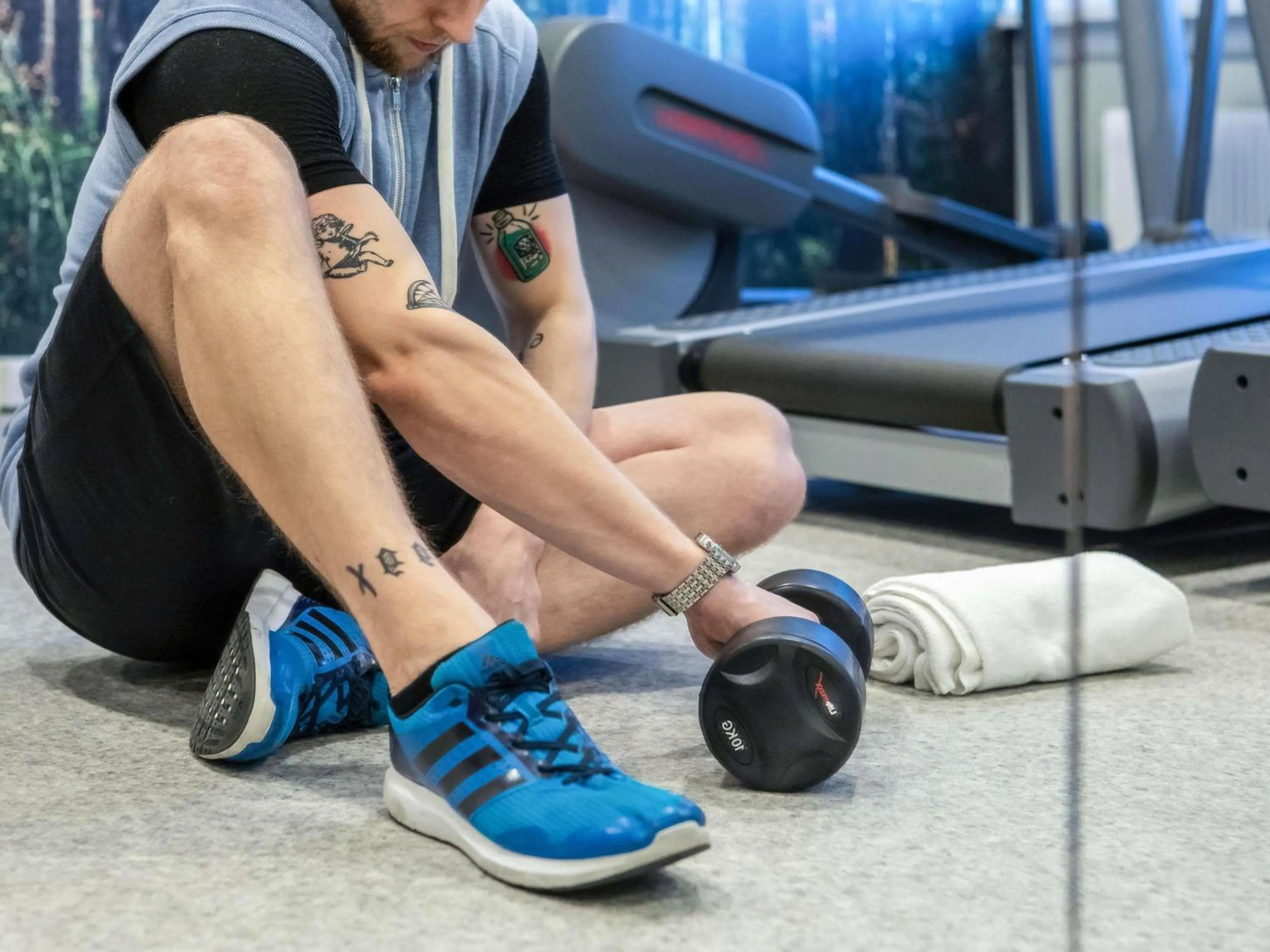 Fitness centre/facilities in Novotel Sevilla